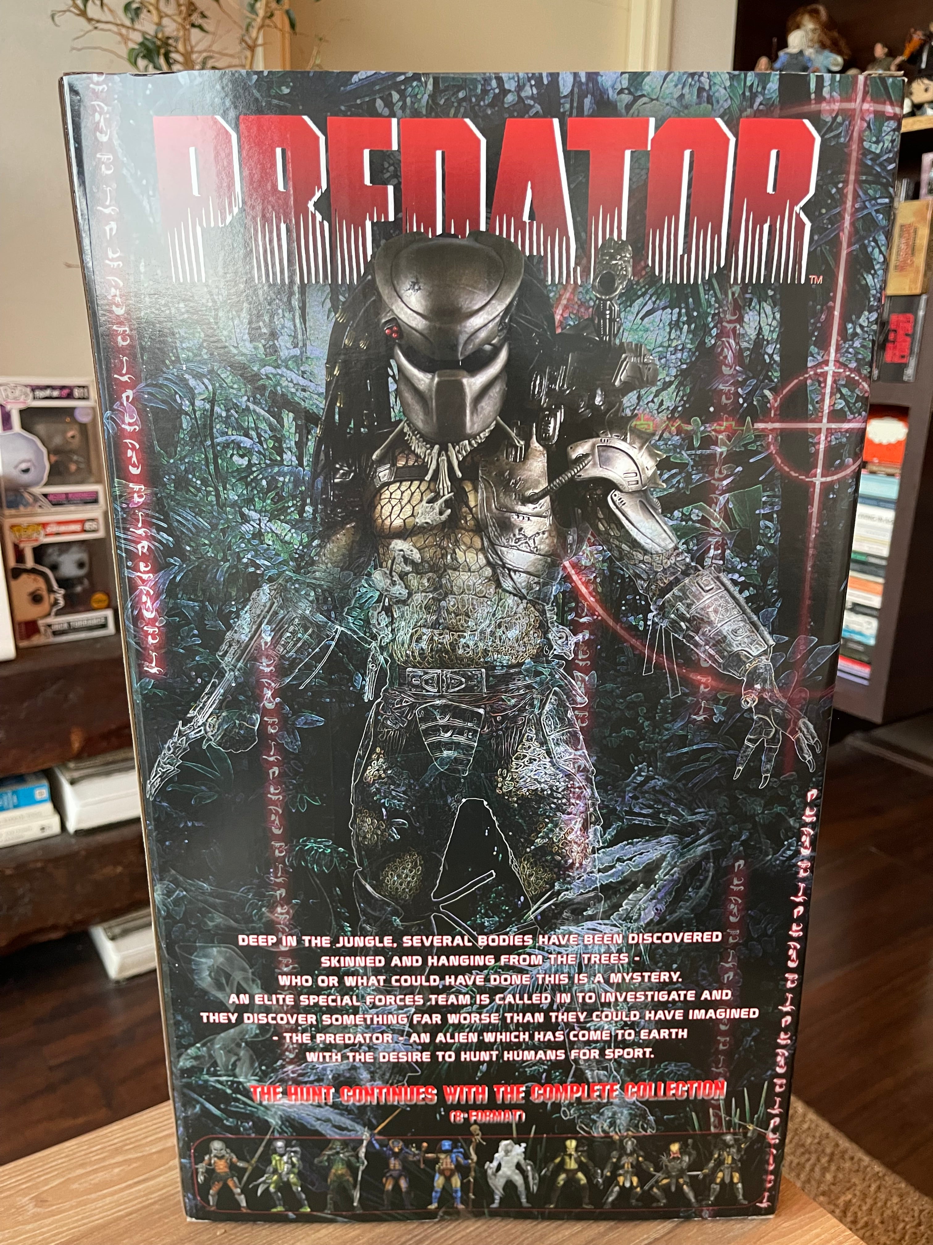 figura NECA Predator Jungle Hunter 1/4 Scale con LED