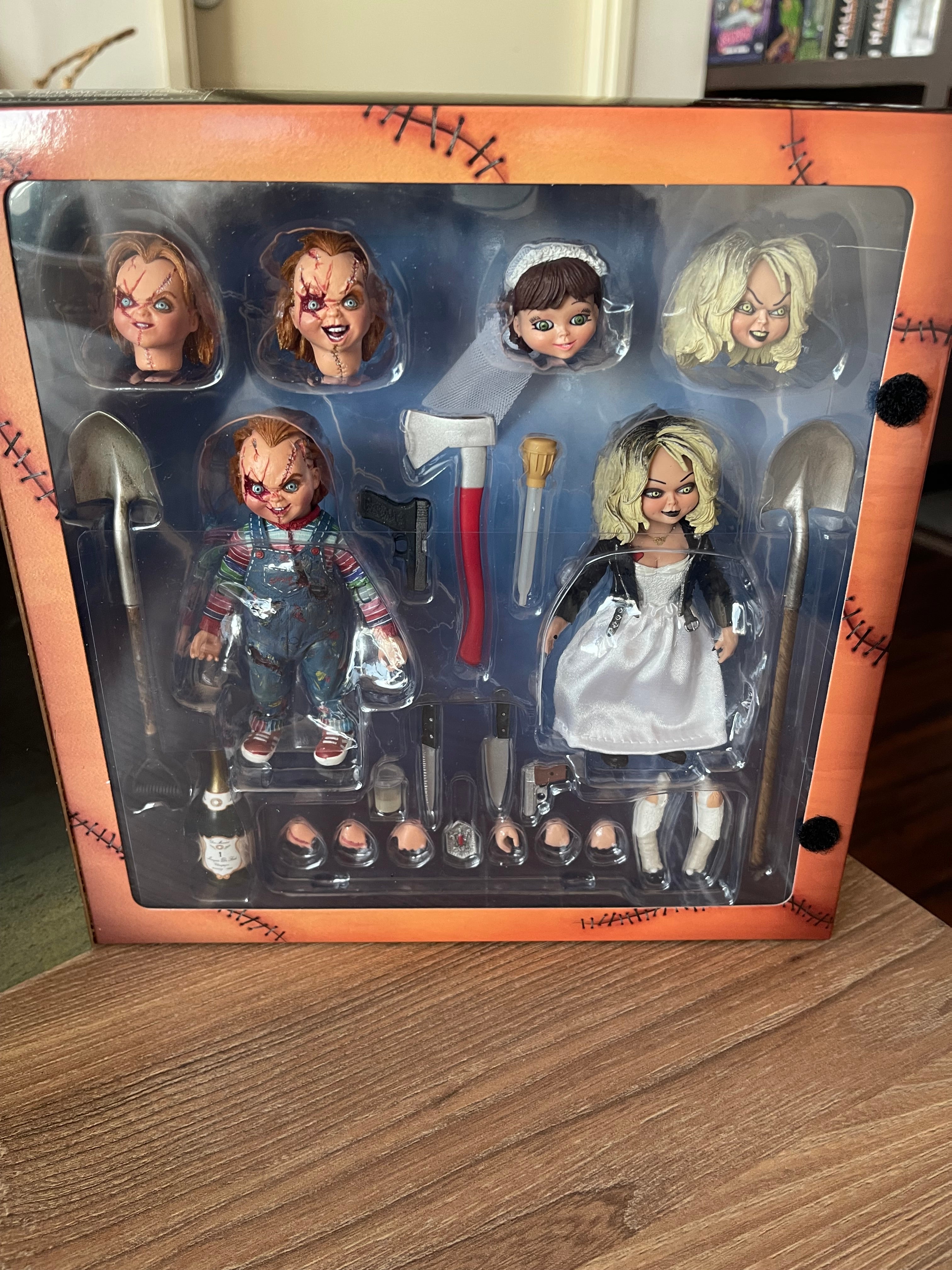 NECA ULTIMATE  Chucky & Tiffany (2018) (edicion 2018 para coleccionistas)