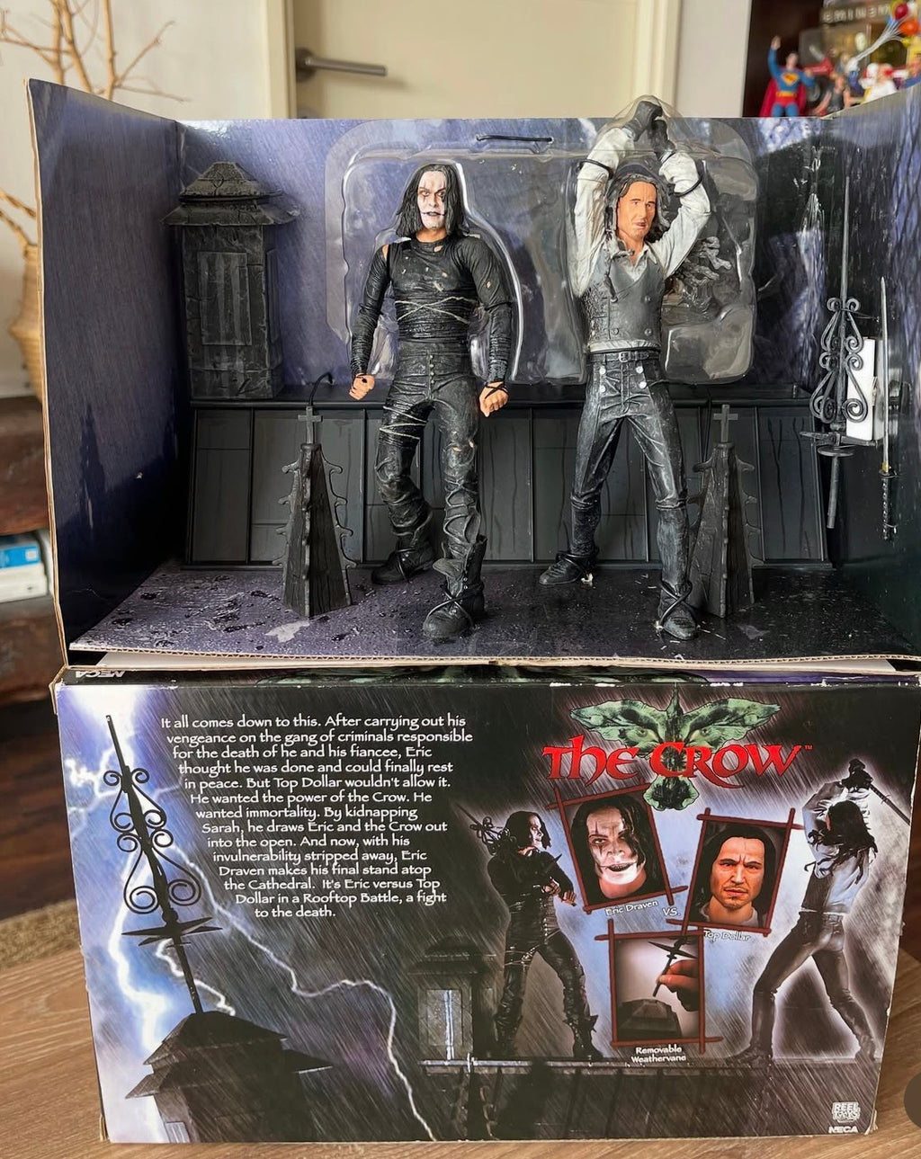 NECA Cult Classics – The Crow: Eric Draven vs Top Dollar
