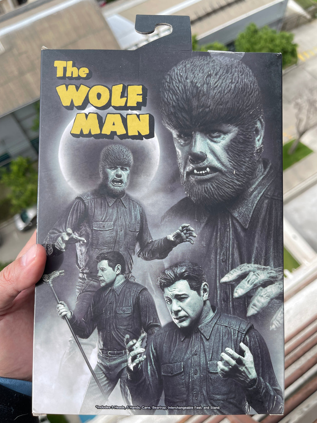 🐺🖤 NECA ULTIMATE – THE WOLF MAN (BLACK & WHITE) 🖤🐺