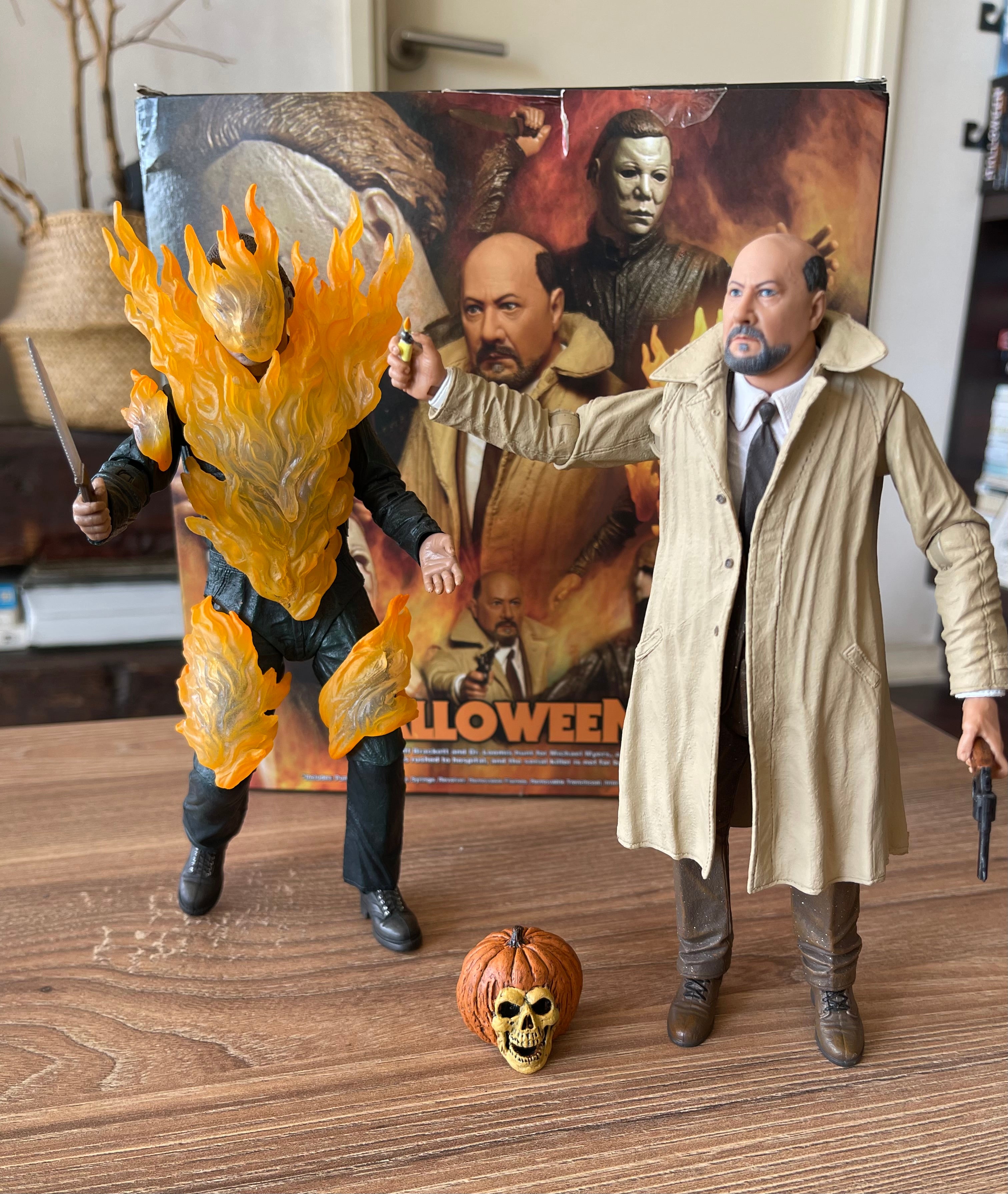 Pack Michael Myers & Dr Loomis Neca Ultimate 40th