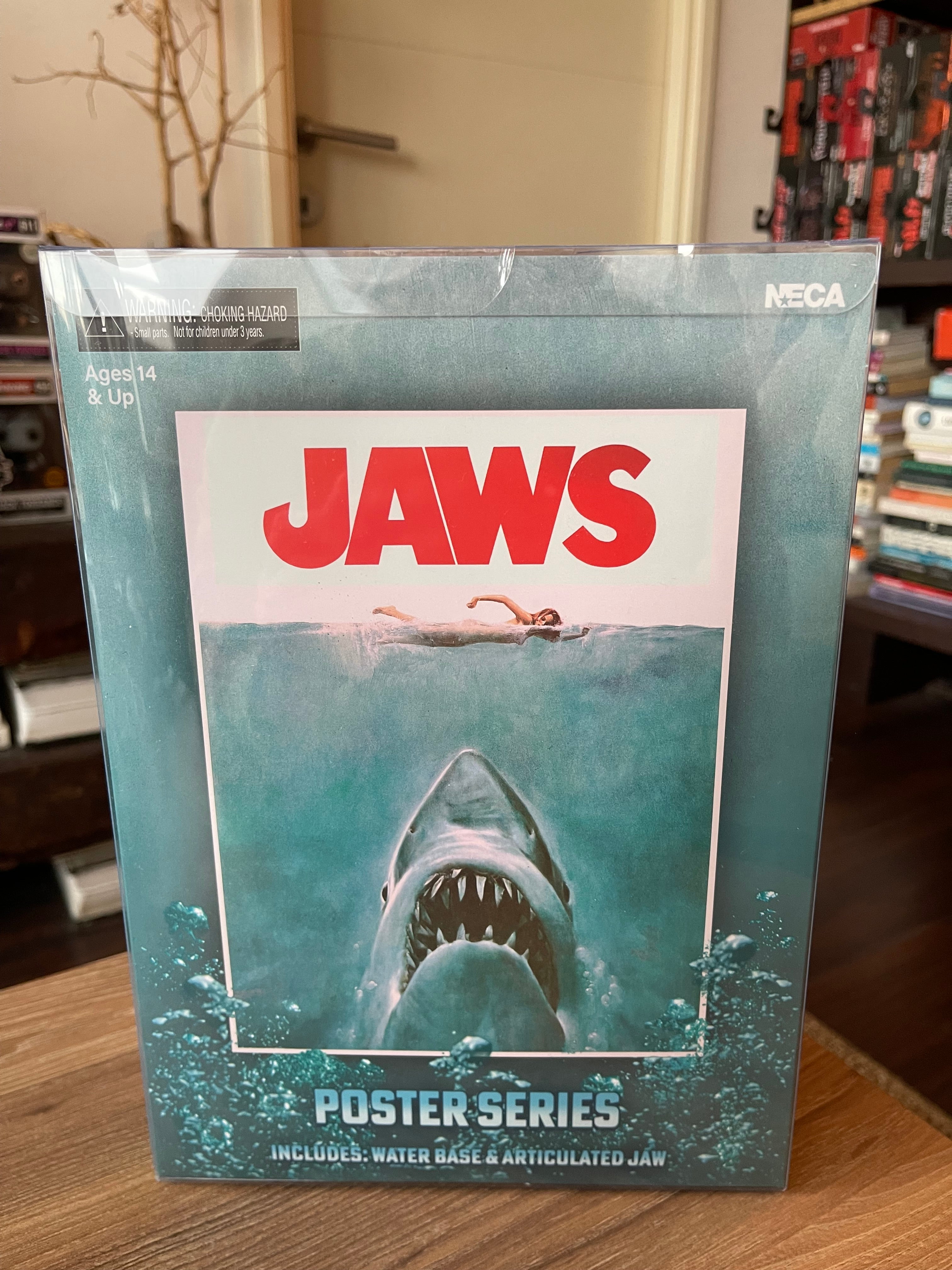 diorama NECA Jaws 50.º Aniversario Poster Series Display Piece