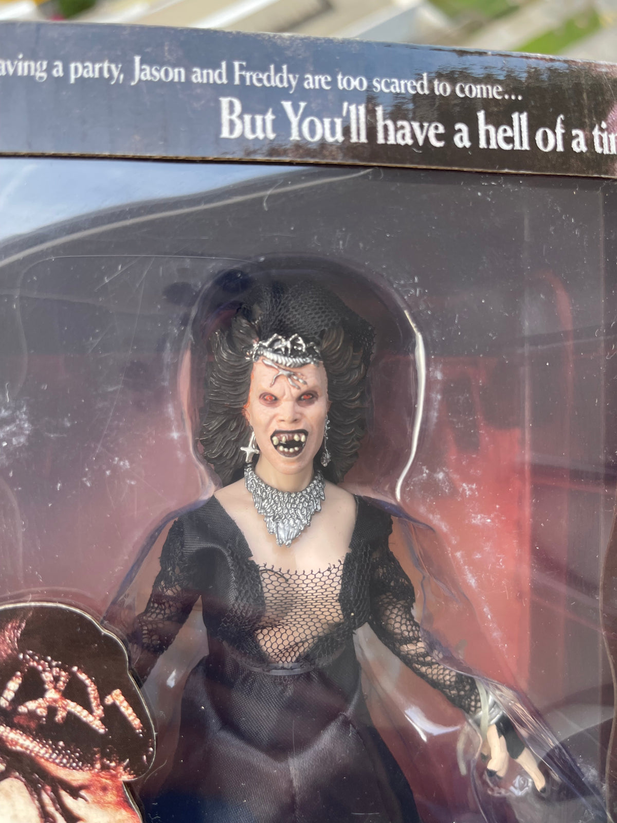 👹🔥 ANGELA – NIGHT OF THE DEMONS 🔥👹 NECA Retro Cloth – Scream Factory Exclusive