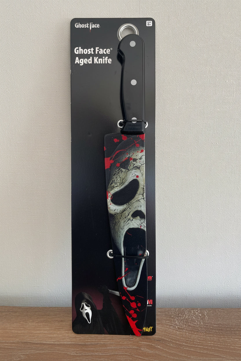 CUCHILLO 🔪 CHUCKY SPIRIT HALLOWEEN CON GRAFICA DE Ghostface PARTE VI