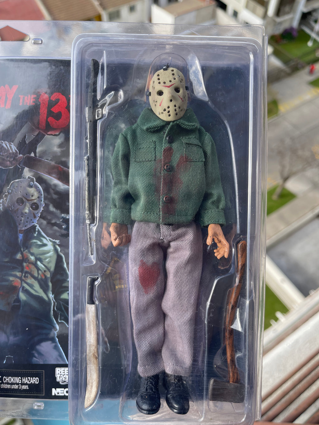 🔪 JASON VOORHEES – FRIDAY THE 13TH PART III 🏕️ NECA Retro Cloth