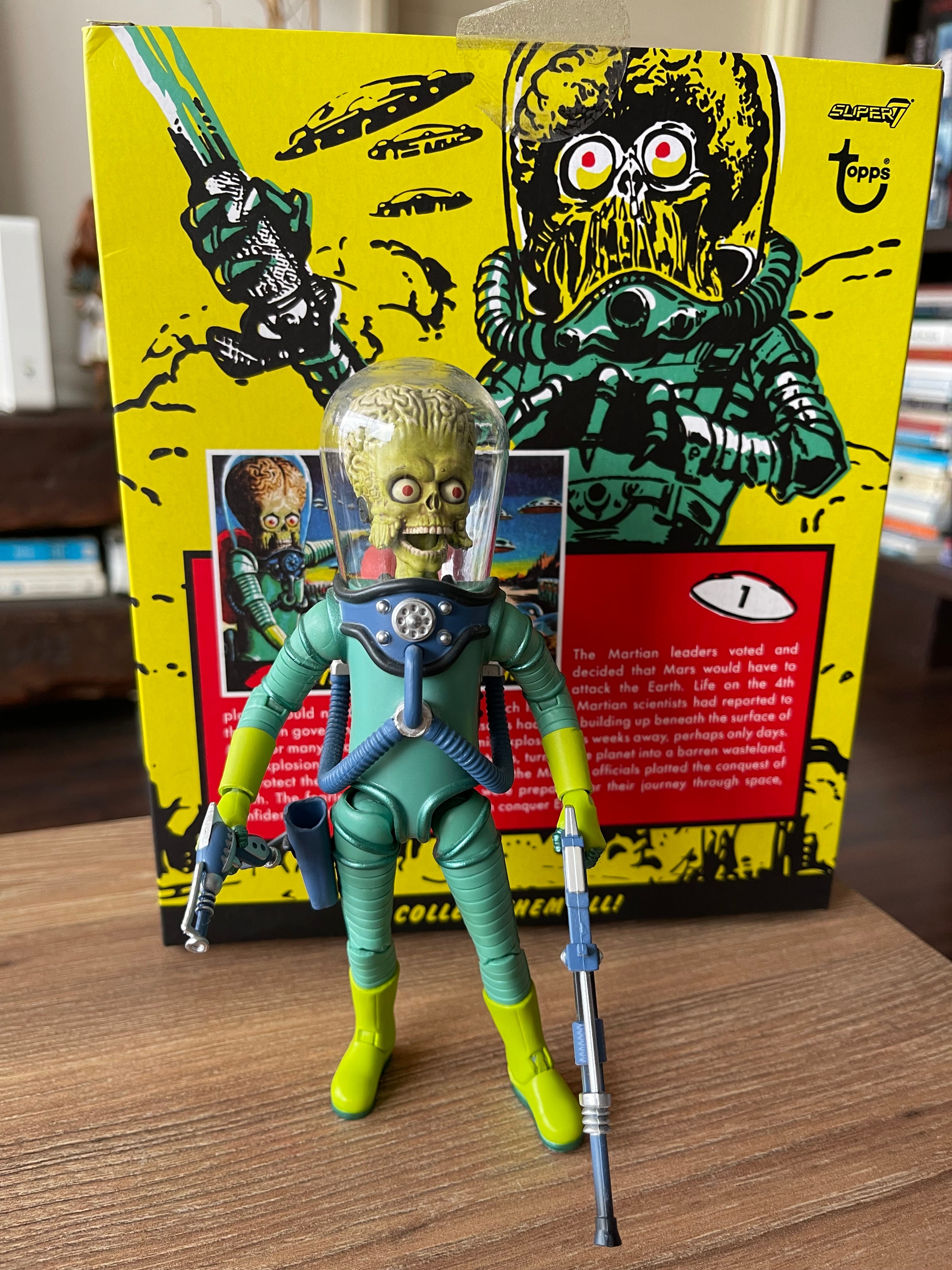 MARS ATTACKS SUPER7 💀🛸👽🎥