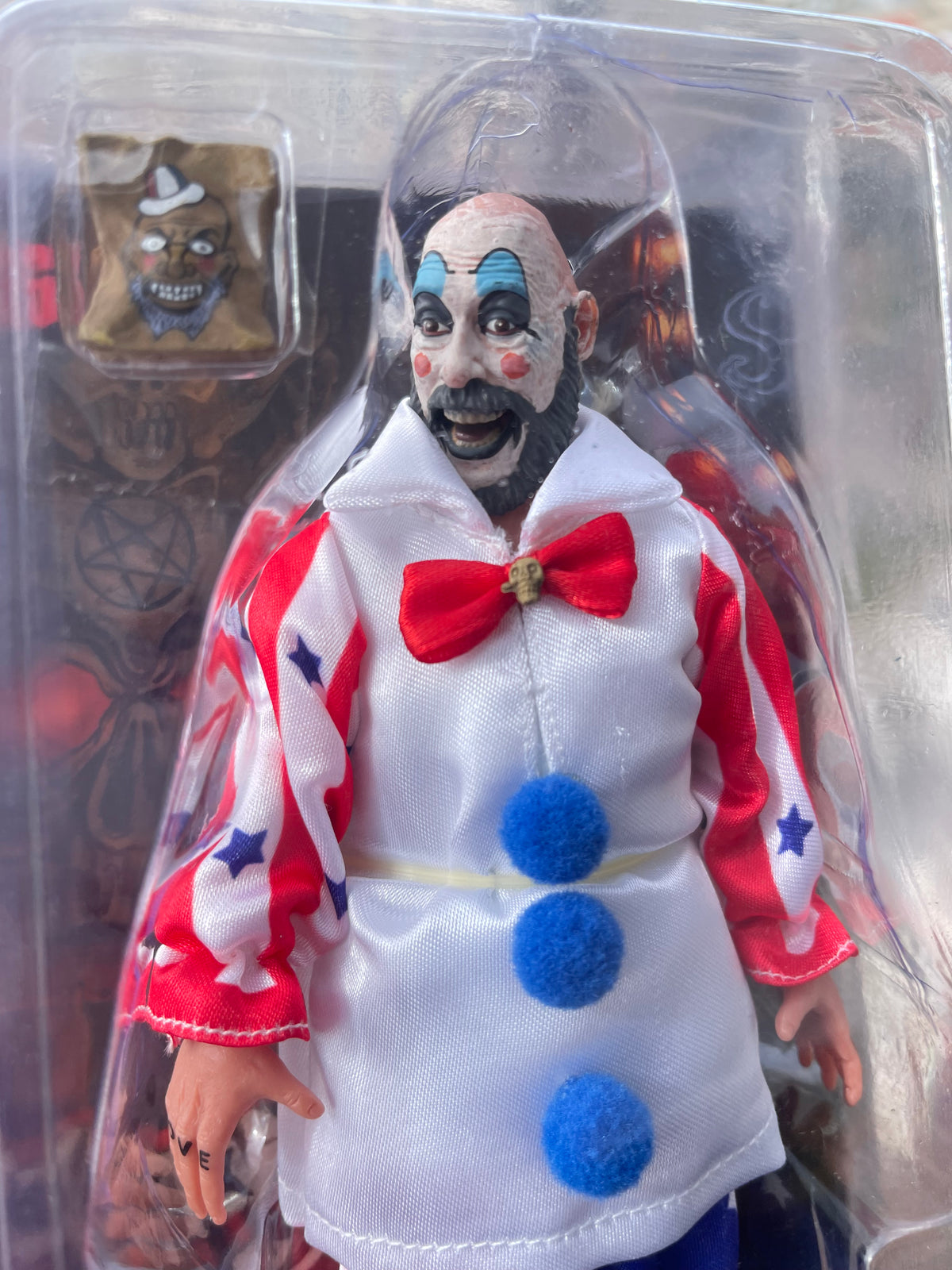🤡🔥 CAPTAIN SPAULDING – NECA RETRO CLOTH 🔥🤡