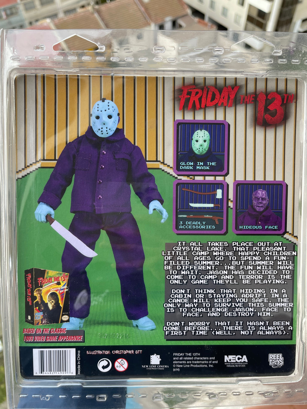 🎮💀 JASON VOORHEES NES 8-BIT GLOW-IN-THE-DARK 💀🎮 SDCC 2013 EXCLUSIVE