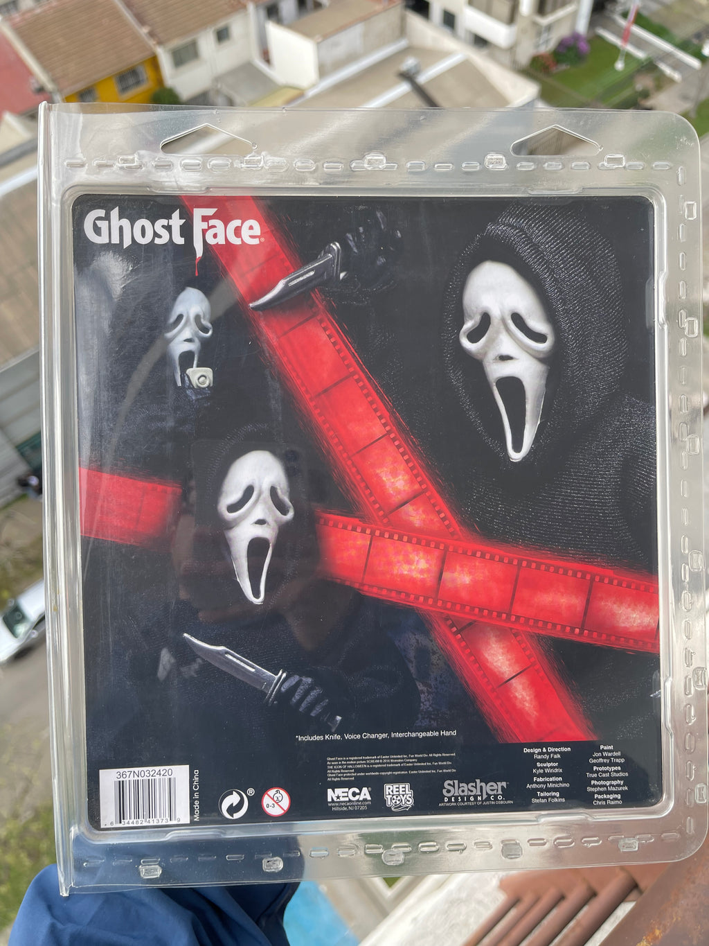👻🔪 GHOST FACE – SCREAM – NECA RETRO CLOTH 🔪👻