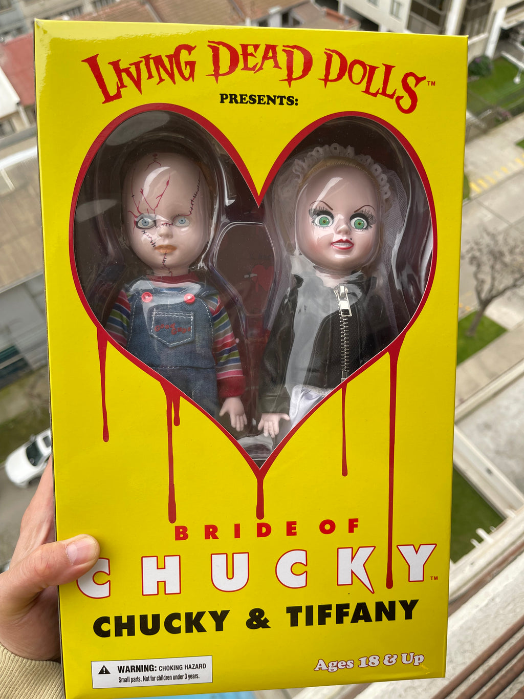 MEZCO Living Dead Dolls – Bride of Chucky: Chucky & Tiffany