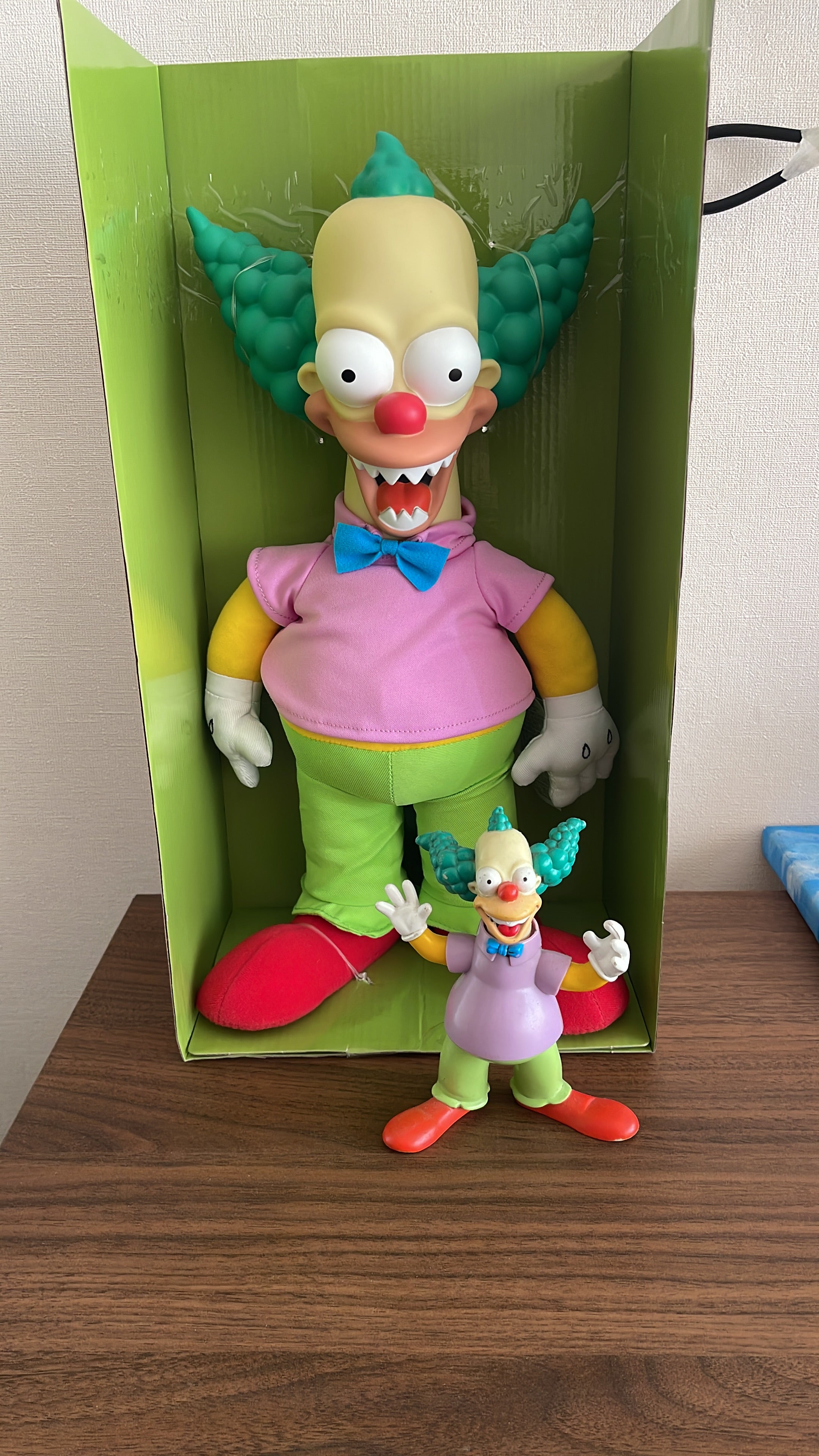 The Simpsons  Talking Krusty 16 Pulgadas + Krusty PLAYMATES JAKKS Pacific