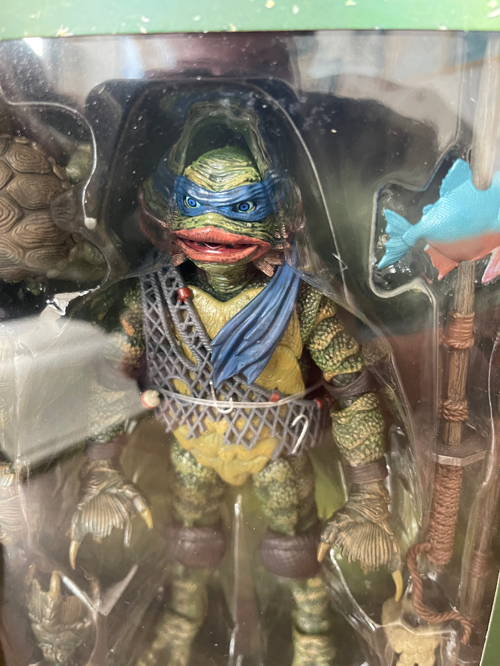 TMNT x Universal Monster Leonardo as Creature from the BLack Lagoon Neca Ultimate