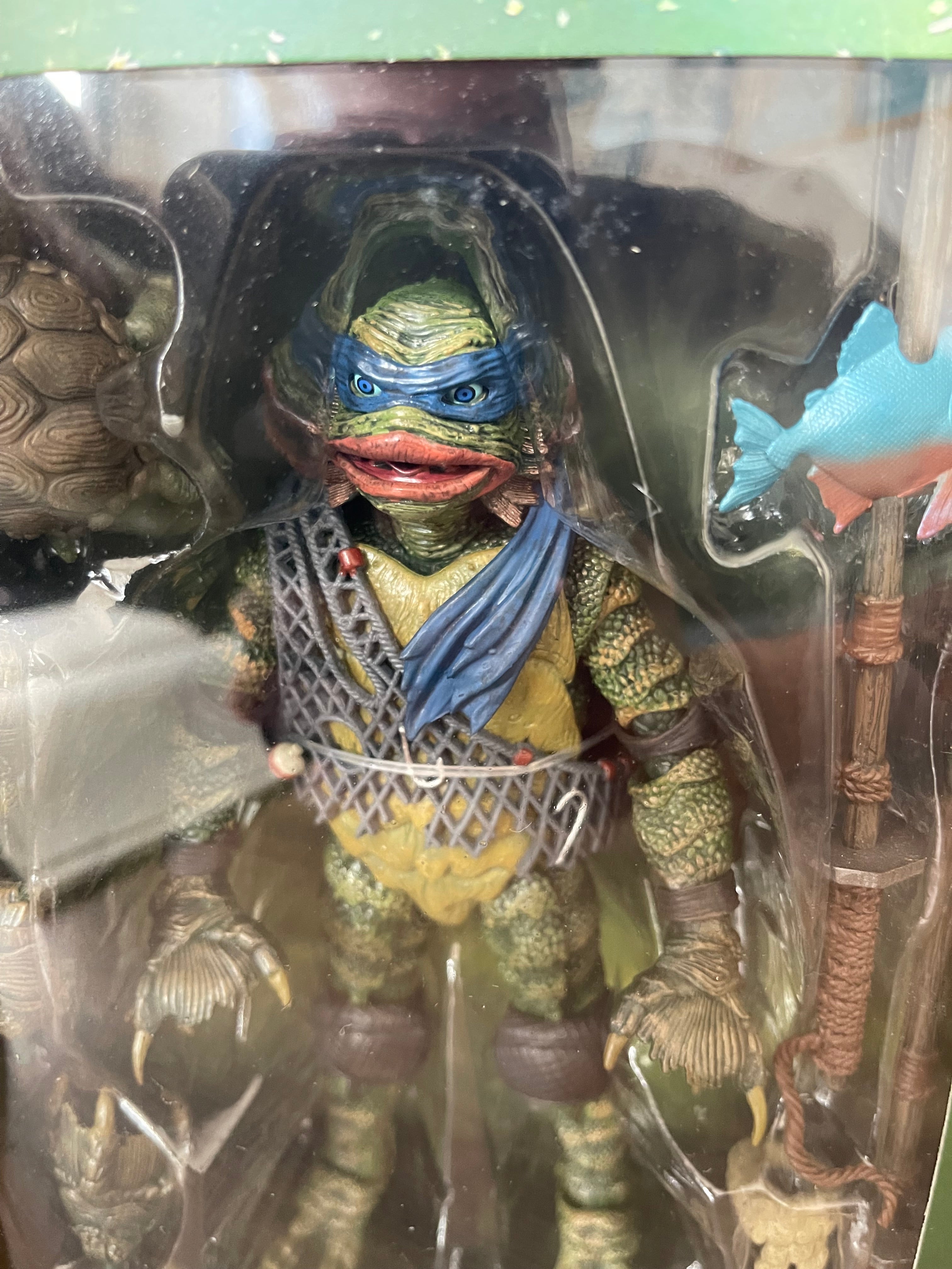 TMNT x Universal Monster Leonardo as Creature from the BLack Lagoon Neca Ultimate