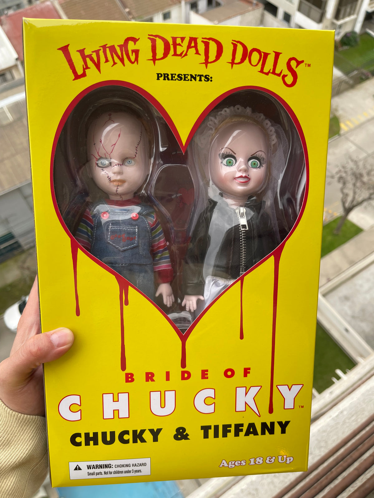 MEZCO Living Dead Dolls – Bride of Chucky: Chucky & Tiffany