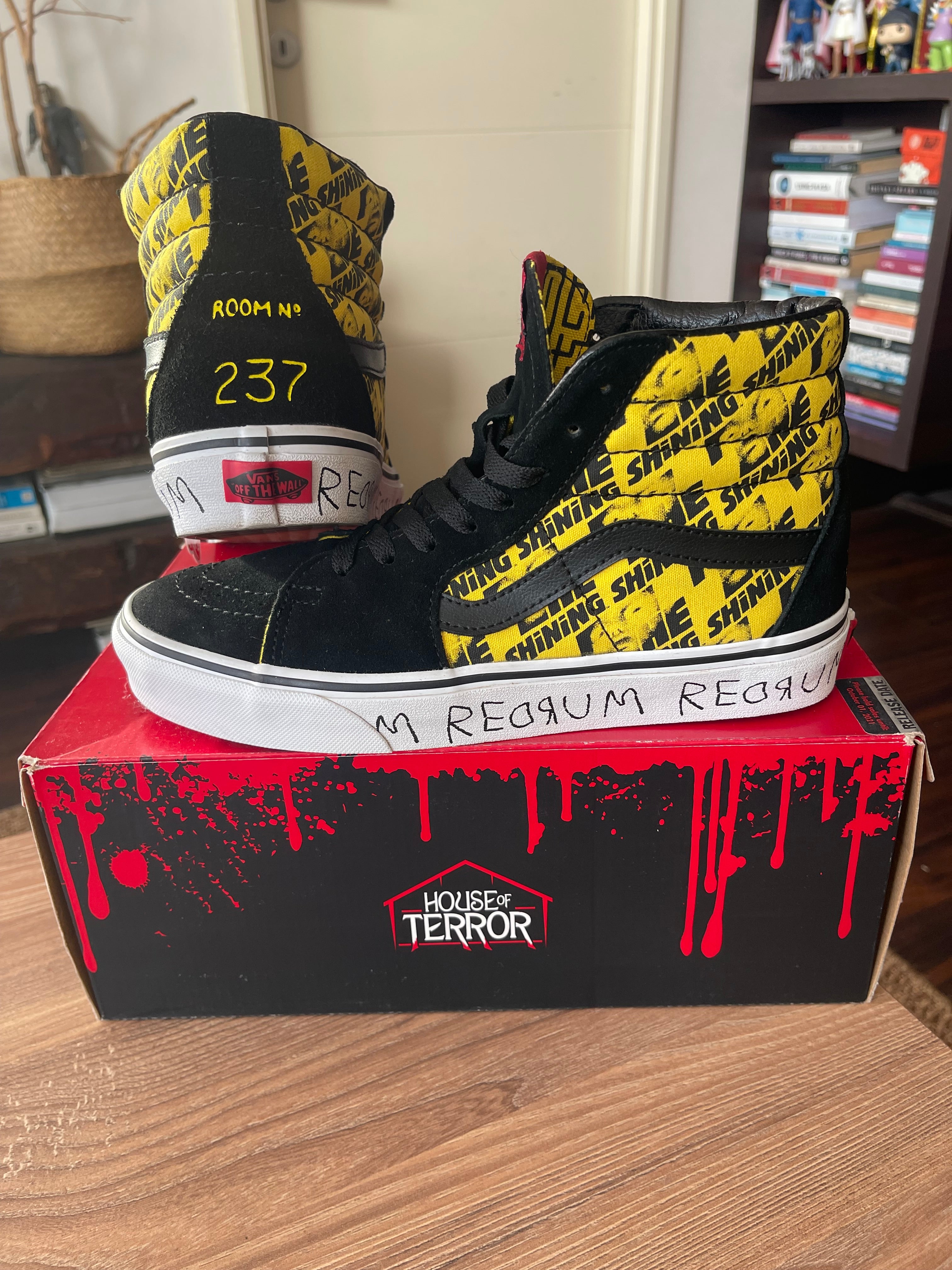 Vans Sk8-Hi edición 2021 the shining de la línea House of Terror 🪓🪓🪓🪓