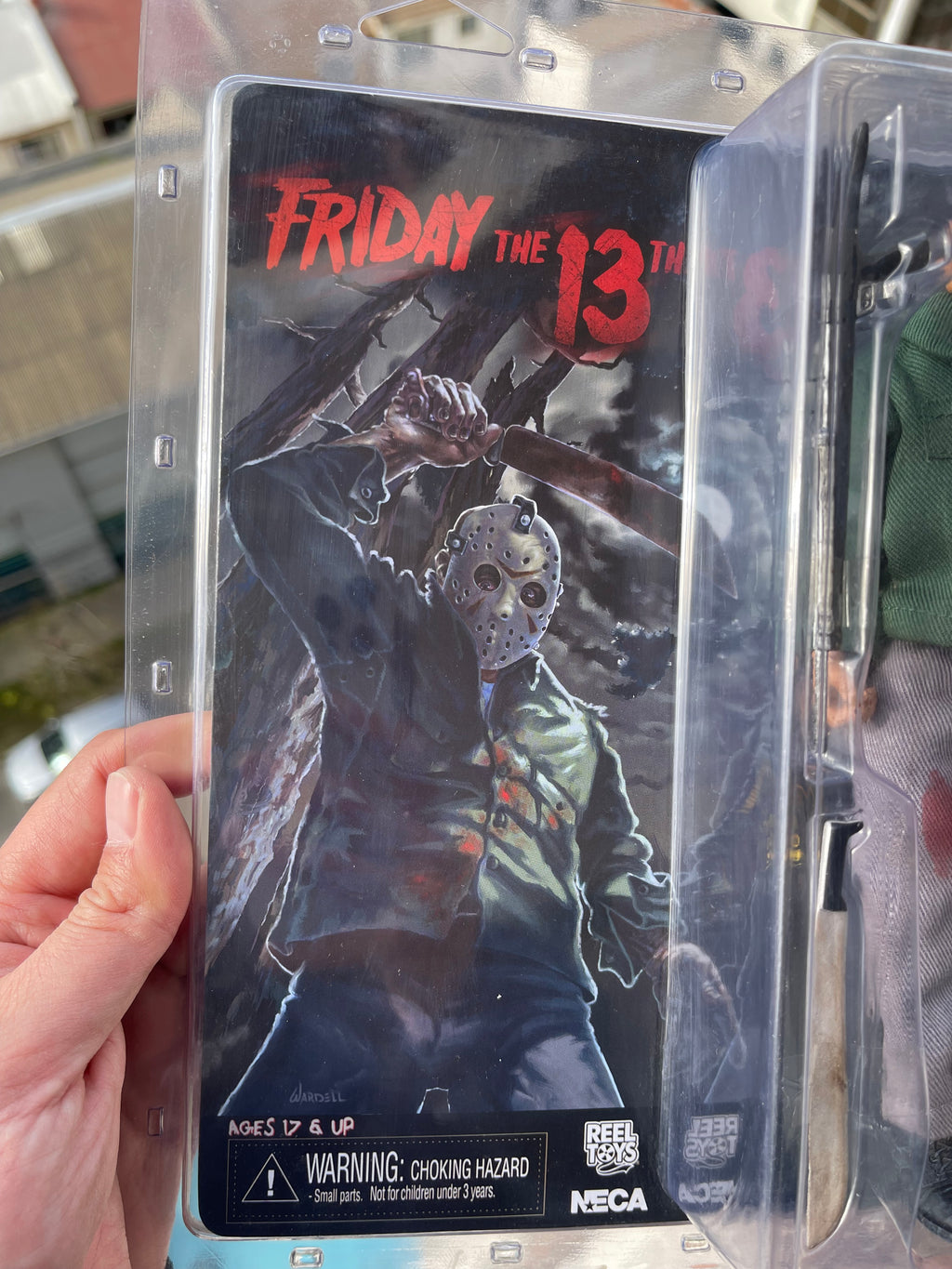 🔪 JASON VOORHEES – FRIDAY THE 13TH PART III 🏕️ NECA Retro Cloth