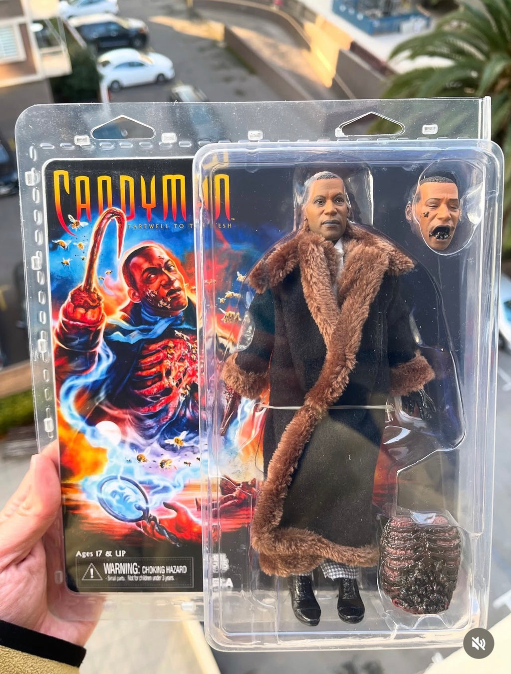 🐝🔪 CANDYMAN – NECA RETRO CLOTH 🔪🐝