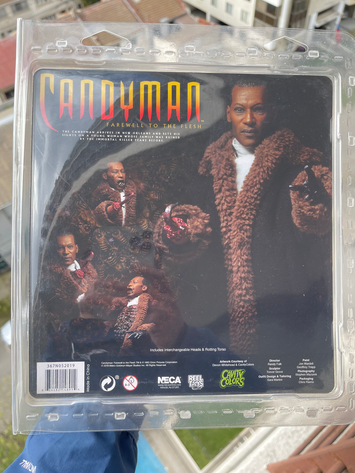 🐝🔪 CANDYMAN – NECA RETRO CLOTH 🔪🐝