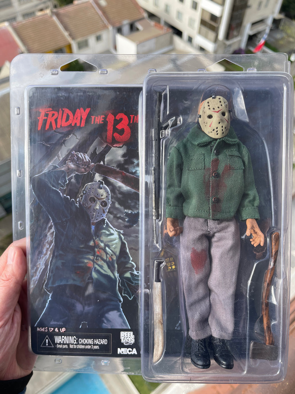 🔪 JASON VOORHEES – FRIDAY THE 13TH PART III 🏕️ NECA Retro Cloth