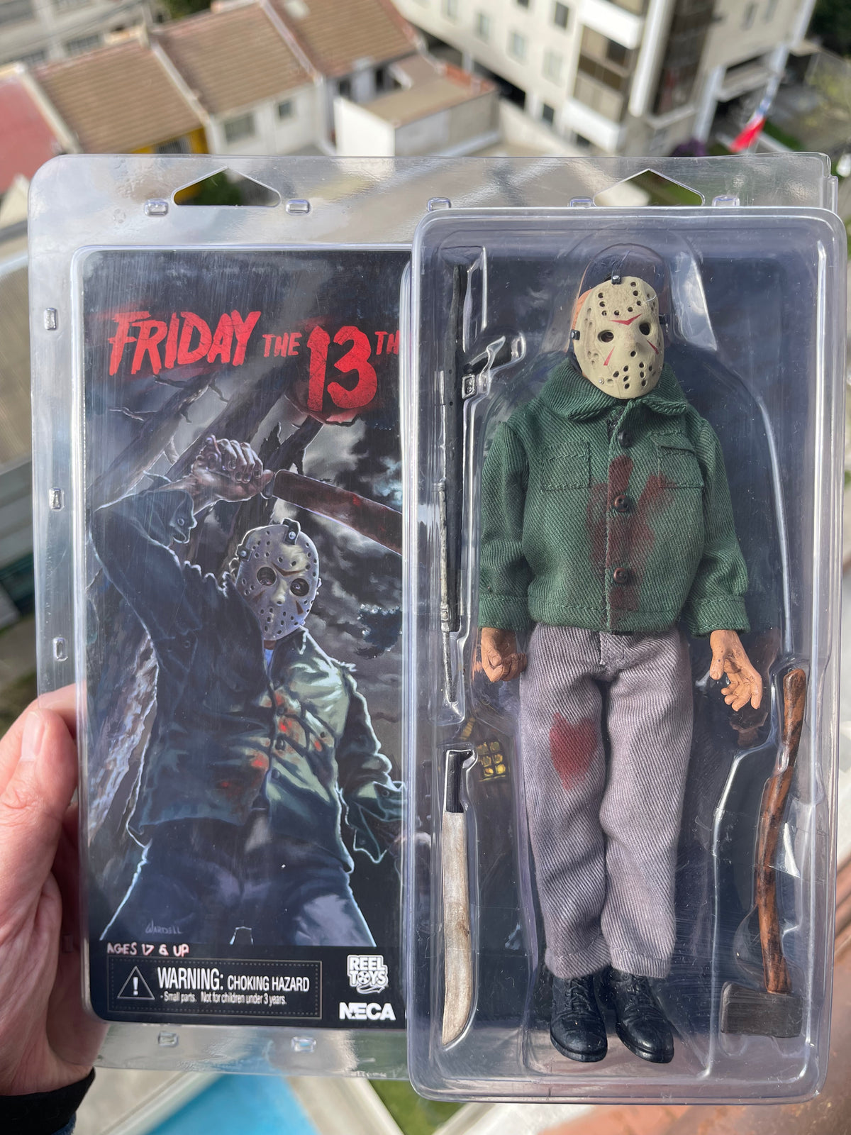 🔪 JASON VOORHEES – FRIDAY THE 13TH PART III 🏕️ NECA Retro Cloth