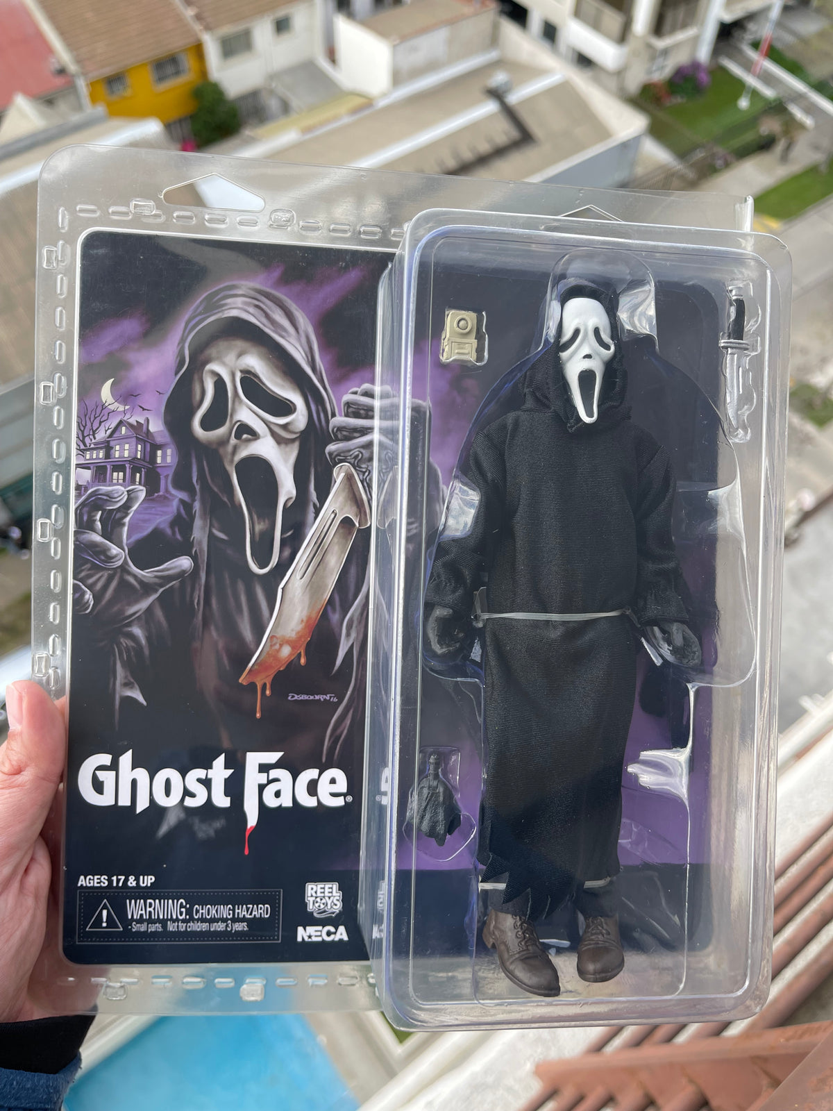 👻🔪 GHOST FACE – SCREAM – NECA RETRO CLOTH 🔪👻