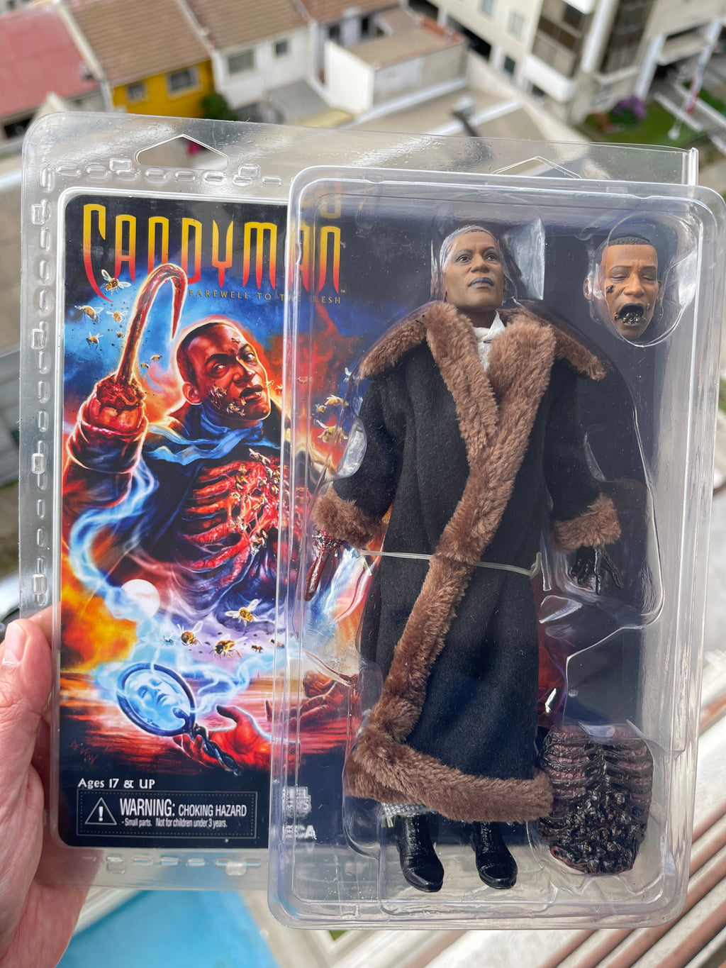🐝🔪 CANDYMAN – NECA RETRO CLOTH 🔪🐝