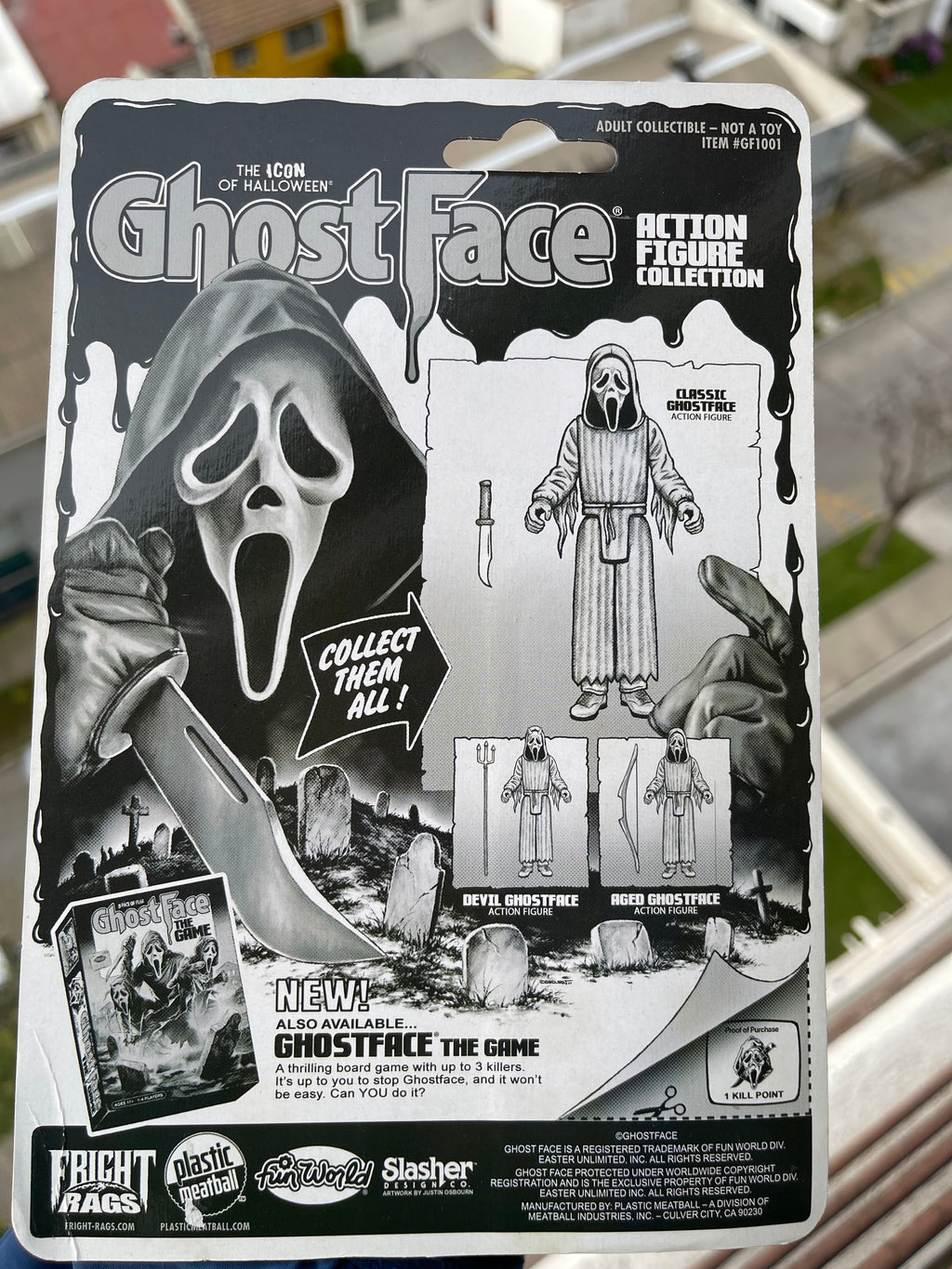 👻🔪 CLASSIC GHOST FACE 🔪👻
🎃 THE ICON OF HALLOWEEN® FUN WORLD 🎃