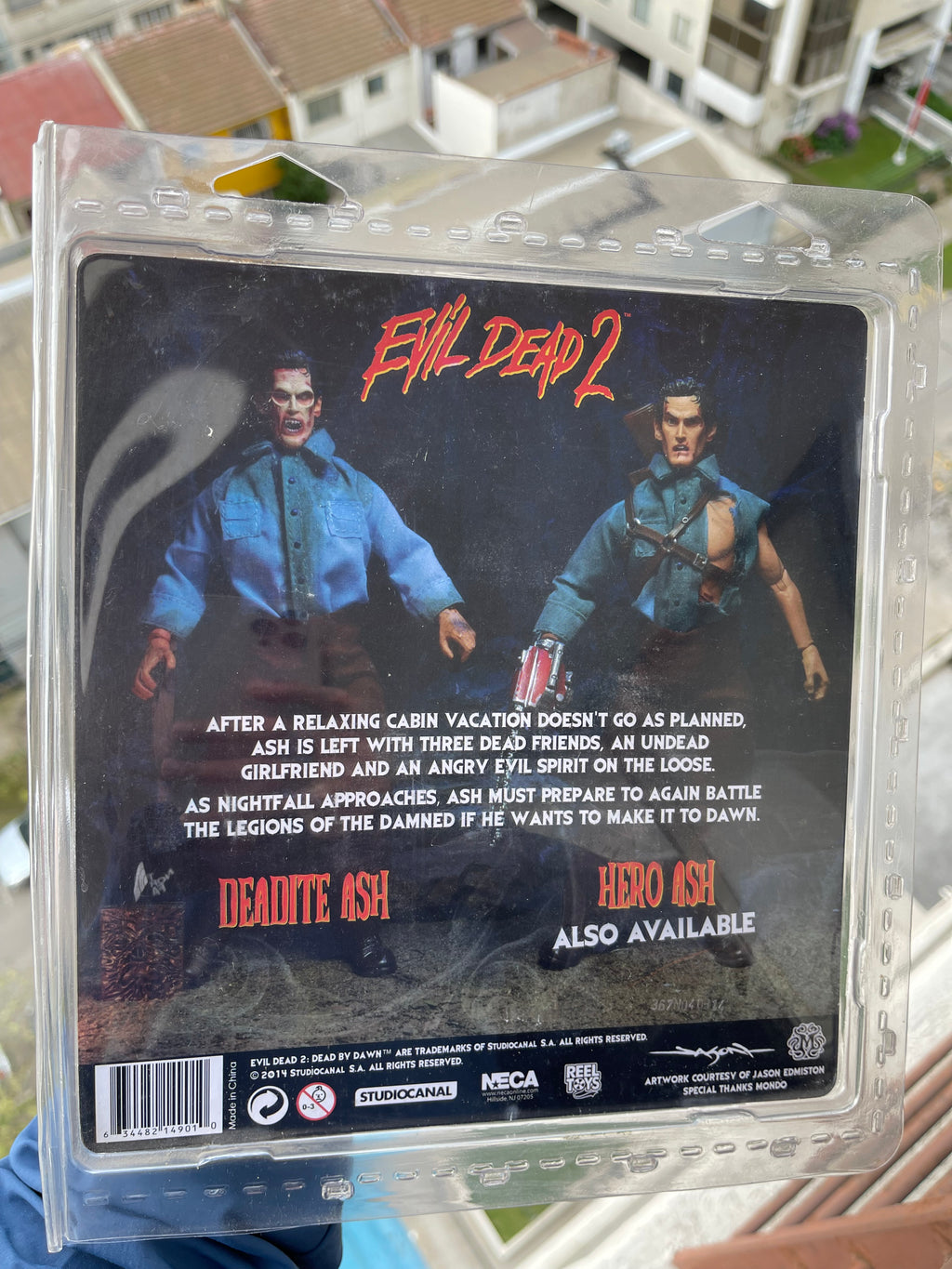 🧟‍♂️🩸 DEADITE ASH – EVIL DEAD 2 – NECA RETRO CLOTH 🩸🧟‍♂️