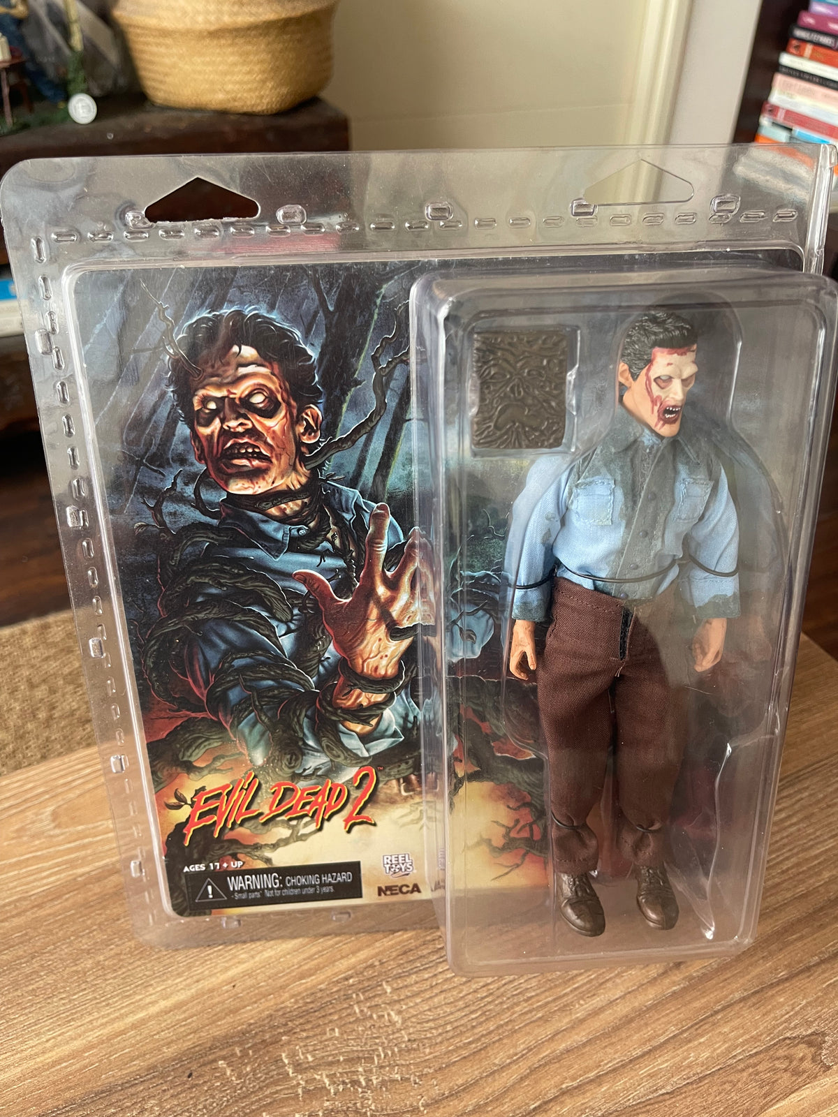 🧟‍♂️🩸 DEADITE ASH – EVIL DEAD 2 – NECA RETRO CLOTH 🩸🧟‍♂️