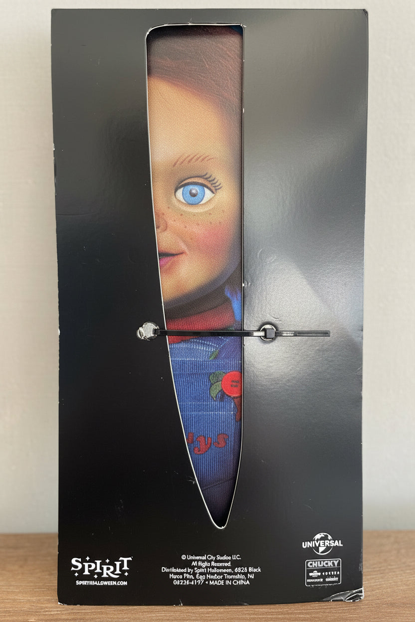 CUCHILLO 🔪 CHUCKY SPIRIT HALLOWEEN CON GRAFICA DE CHUCKY 🤩🤩🤩🤩