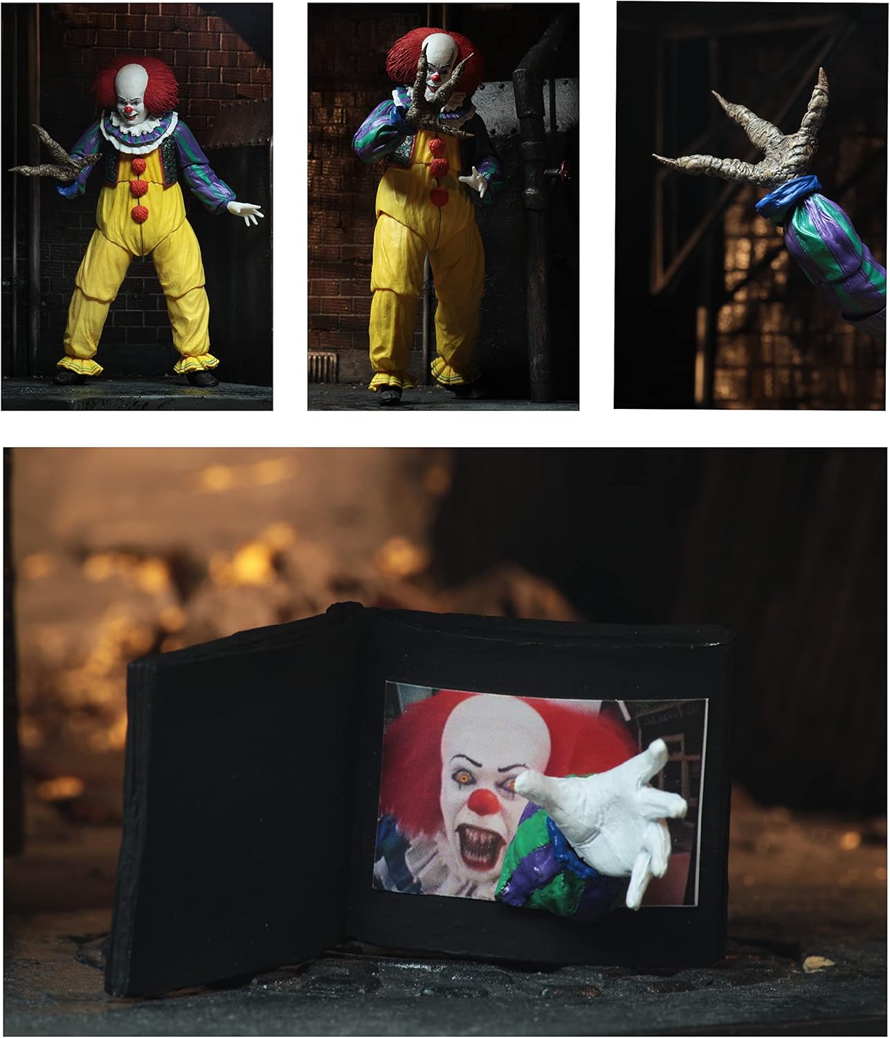 IT Pennywise 1990 Neca Ultimate (Caja Negra)