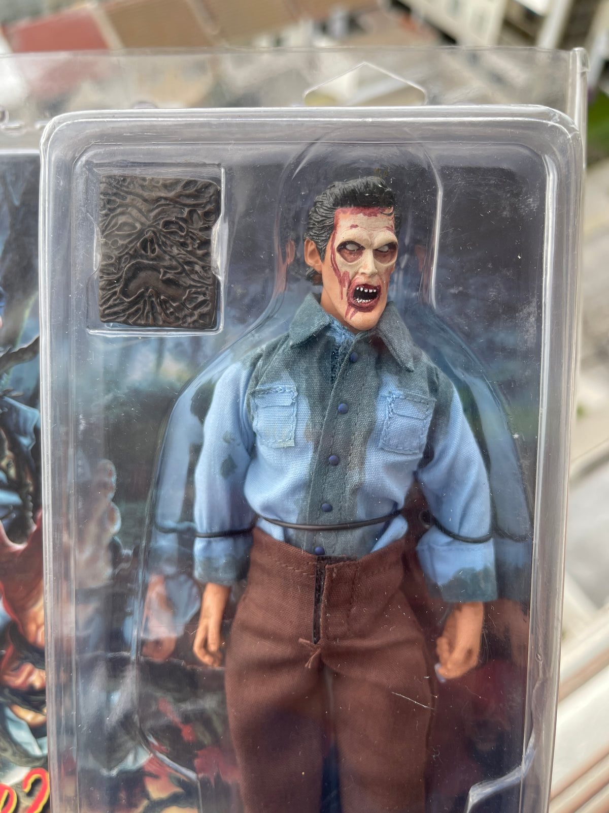 🧟‍♂️🩸 DEADITE ASH – EVIL DEAD 2 – NECA RETRO CLOTH 🩸🧟‍♂️