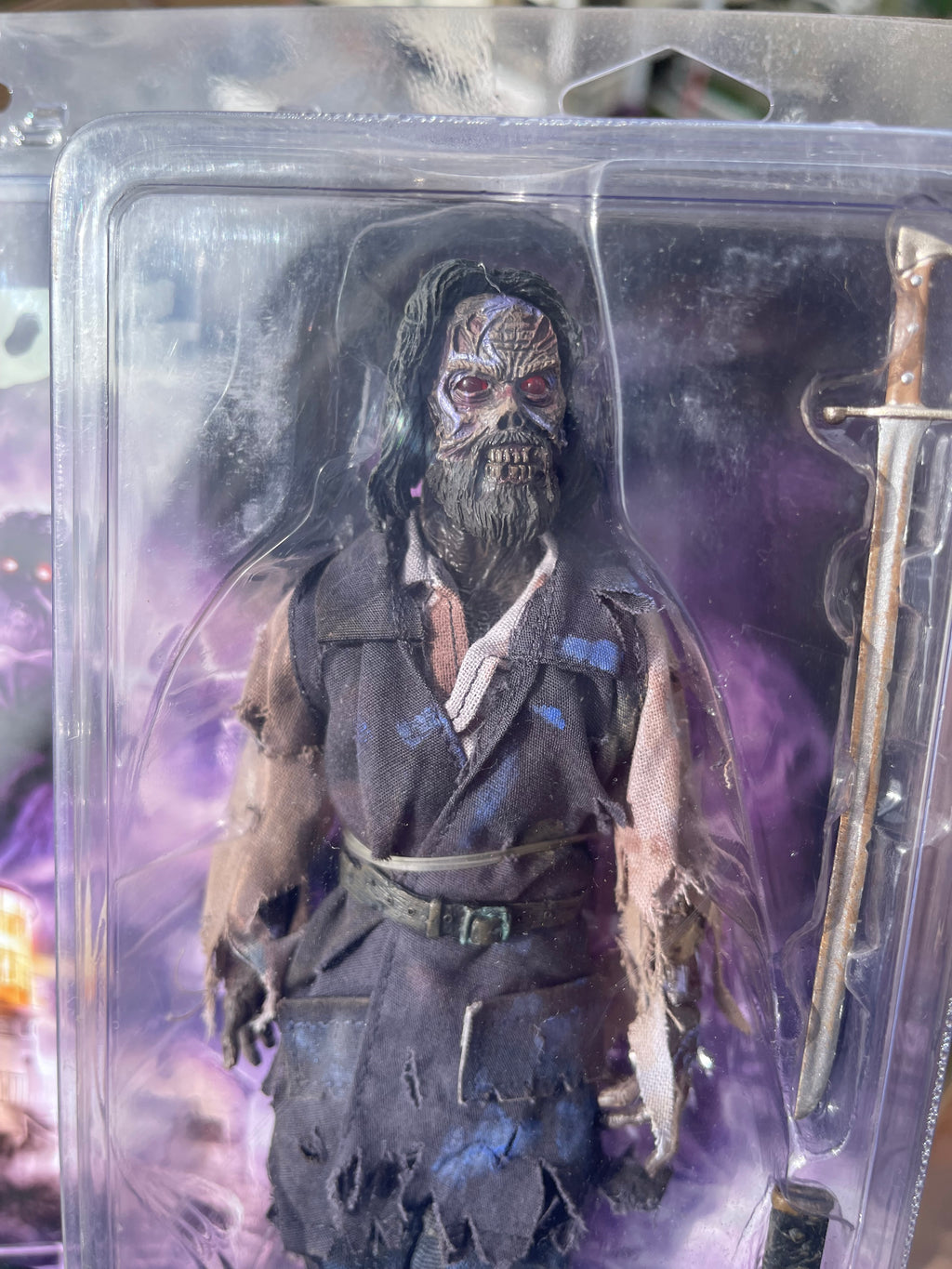 🌫️👻 THE FOG – NECA RETRO CLOTH 👻 ojos led incluye pilas 🔋