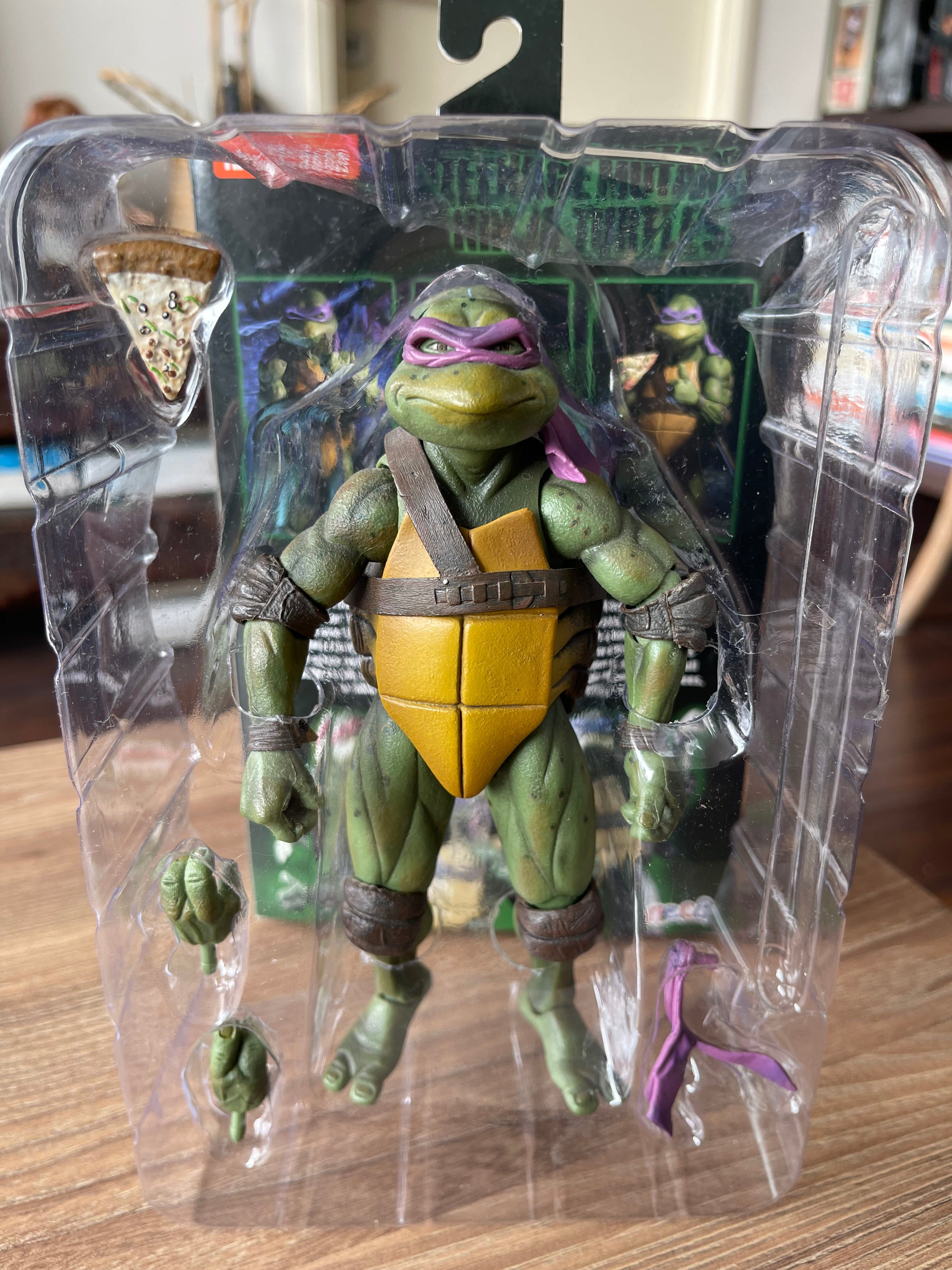 Tortugas Ninja 🥷 Adolescentes Mutantes (película 1990) NECA DONATTELO DONNIE