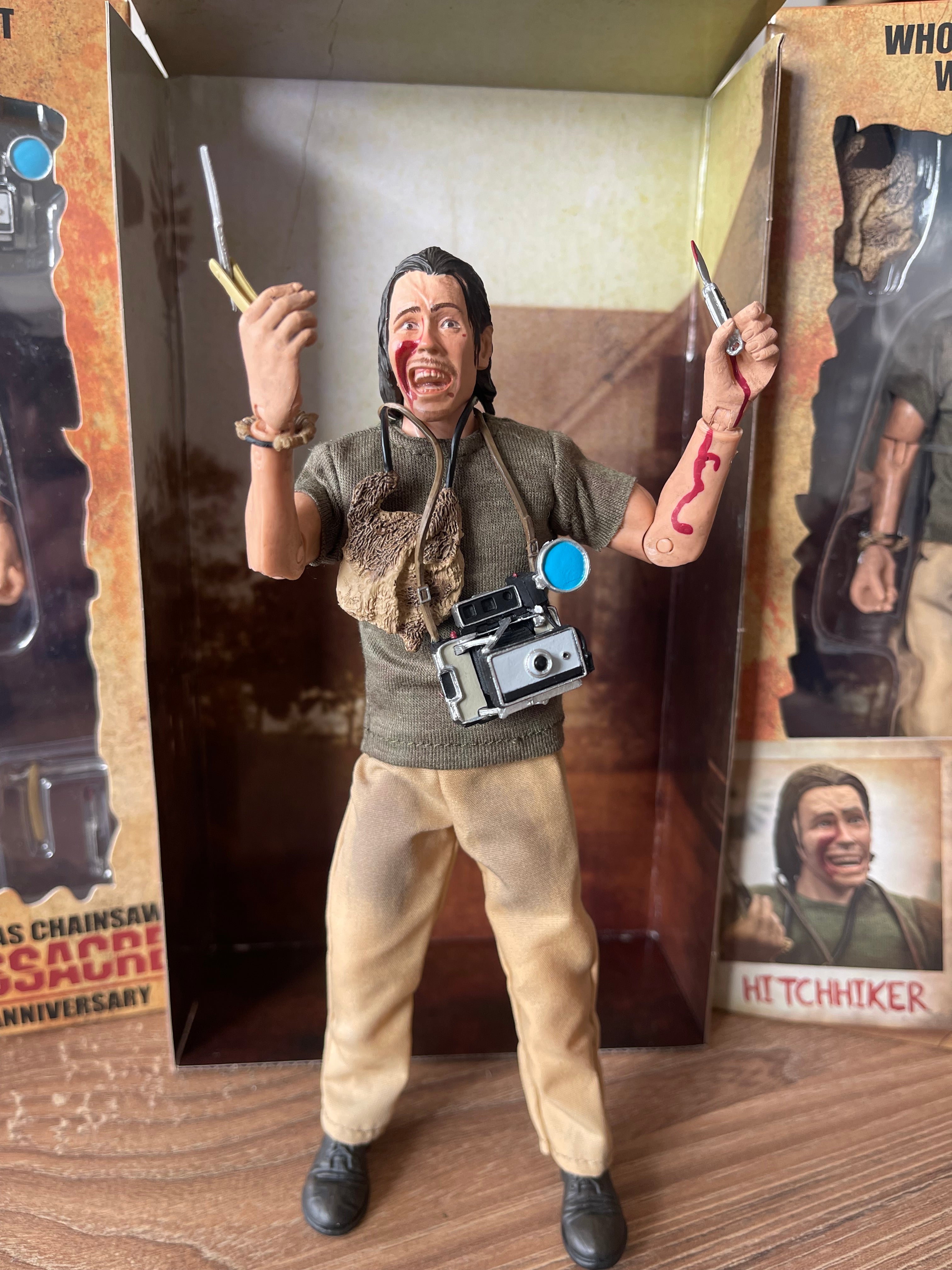 The Hitchhiker The Texas Chainsaw Massacre Neca Retro Cloth