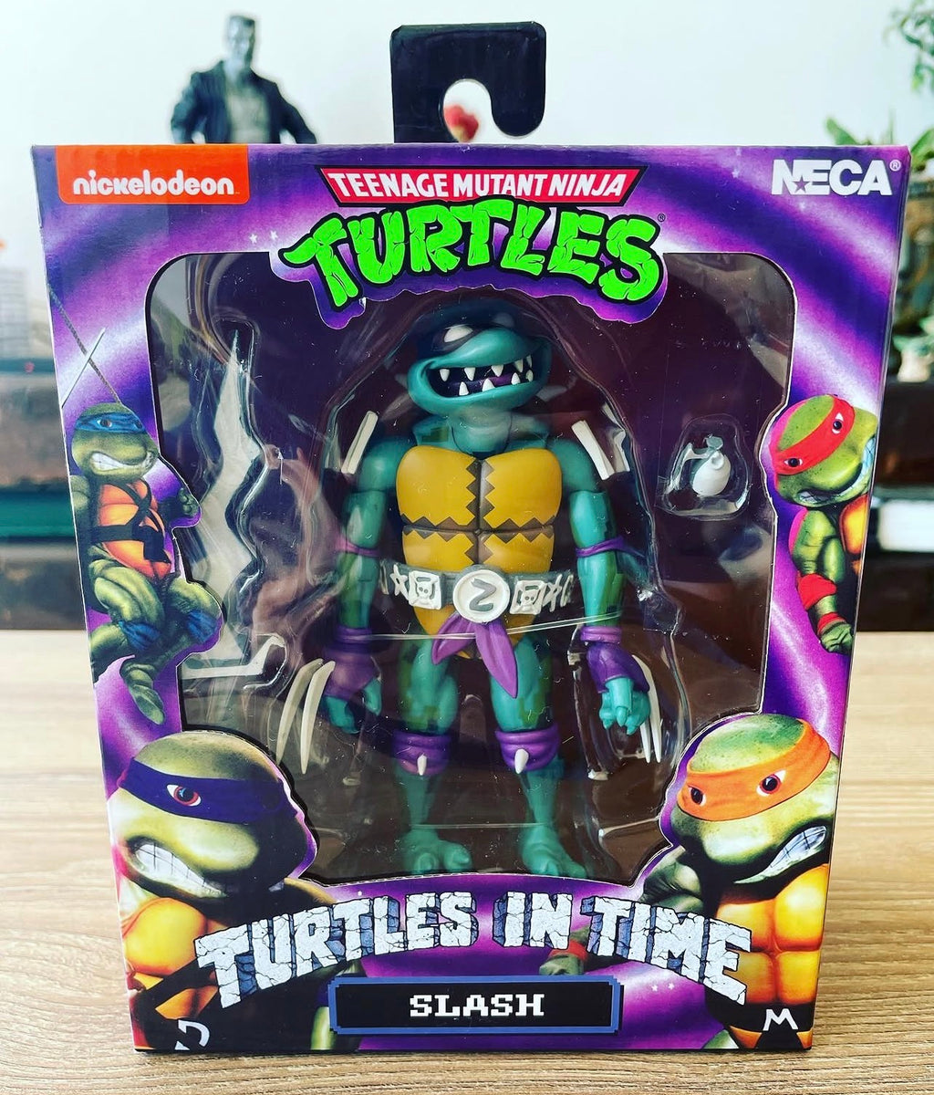 TMNT Turtles in Time - Slash Neca Nes inspirada en los juegos Arcade de los 90’