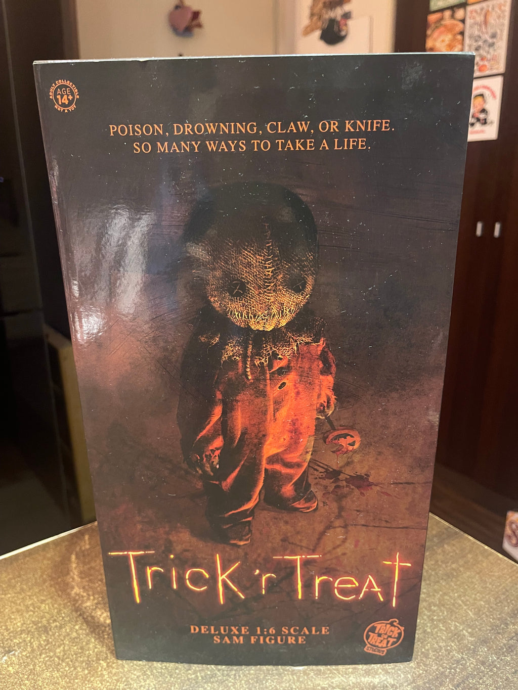 🎃🔪 SAM – TRICK ‘R TREAT DELUXE 1/6 – TRICK OR TREAT STUDIOS 🔪🎃