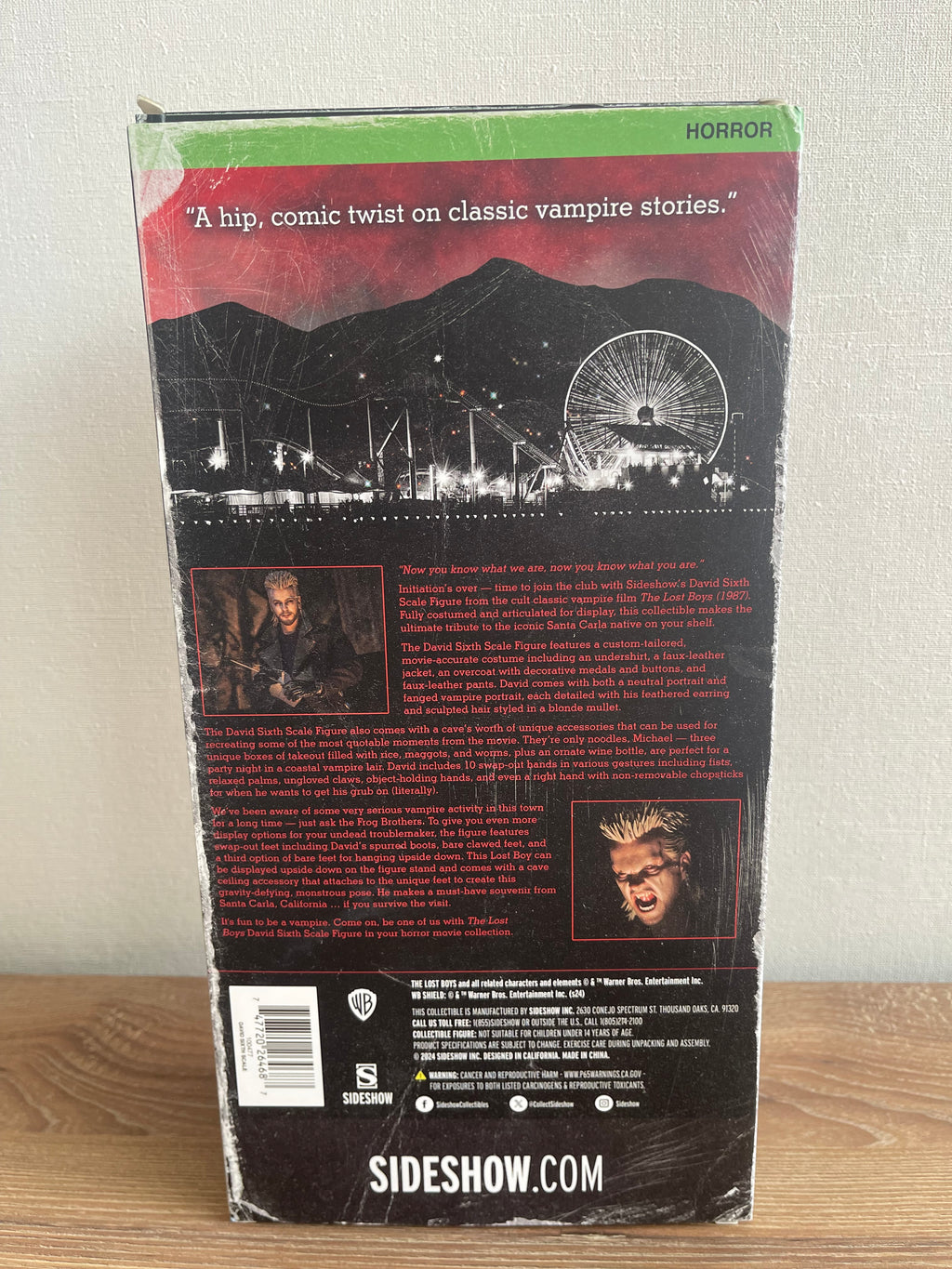 THE LOST BOYS- DAVID ESCALA 1/6 SIDESHOW COLLECTIVE