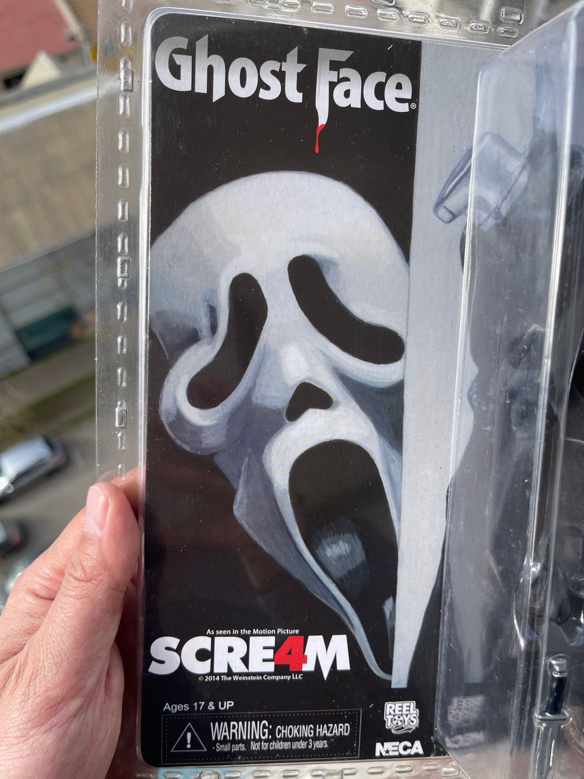 👻🔪 GHOST FACE – SCREAM 4 – NECA RETRO CLOTH 🔪👻