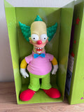 The Simpsons  Talking Krusty 16 Pulgadas JAKKS Pacific + Bart Simpsons de regalo 🎁 año 1998