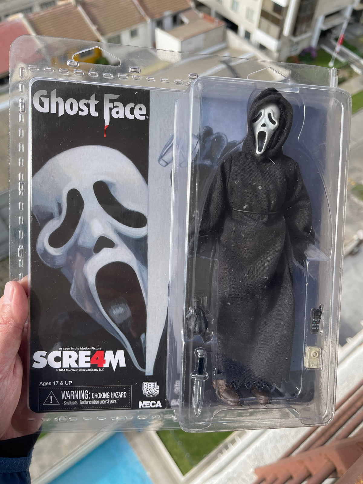 👻🔪 GHOST FACE – SCREAM 4 – NECA RETRO CLOTH 🔪👻