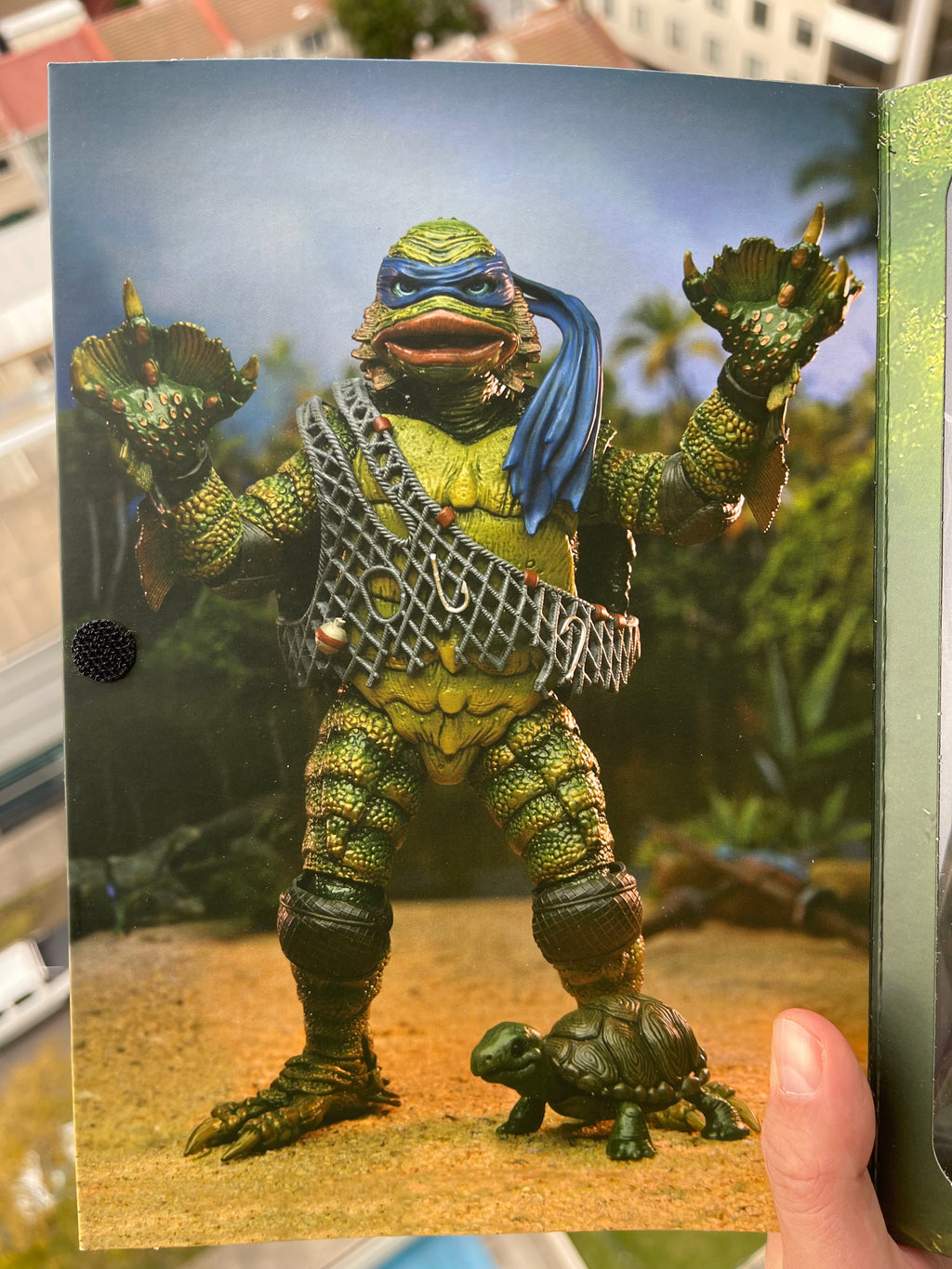 TMNT x Universal Monster Leonardo as Creature from the BLack Lagoon Neca Ultimate