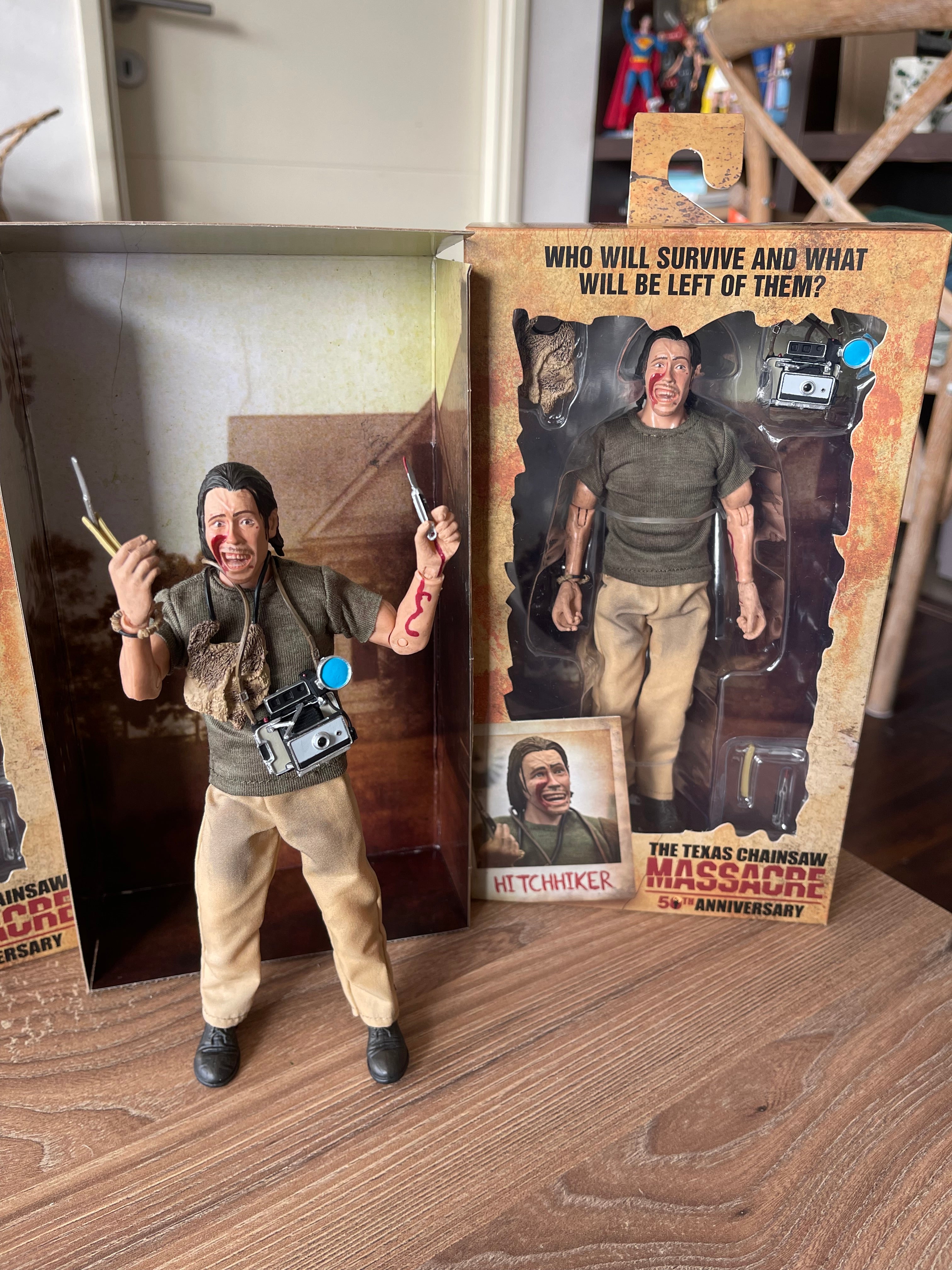 The Hitchhiker The Texas Chainsaw Massacre Neca Retro Cloth
