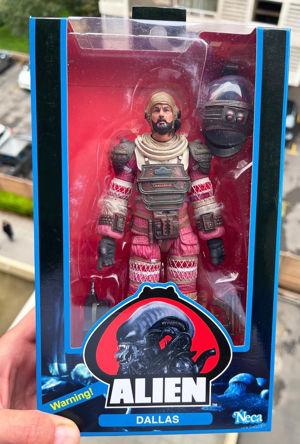 Dallas Alien 35th Neca en su empaque Vintage