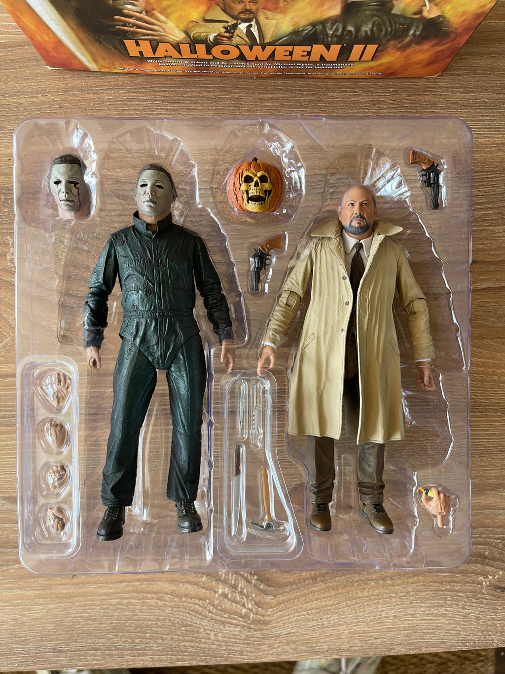 Pack Michael Myers & Dr Loomis Neca Ultimate 40th