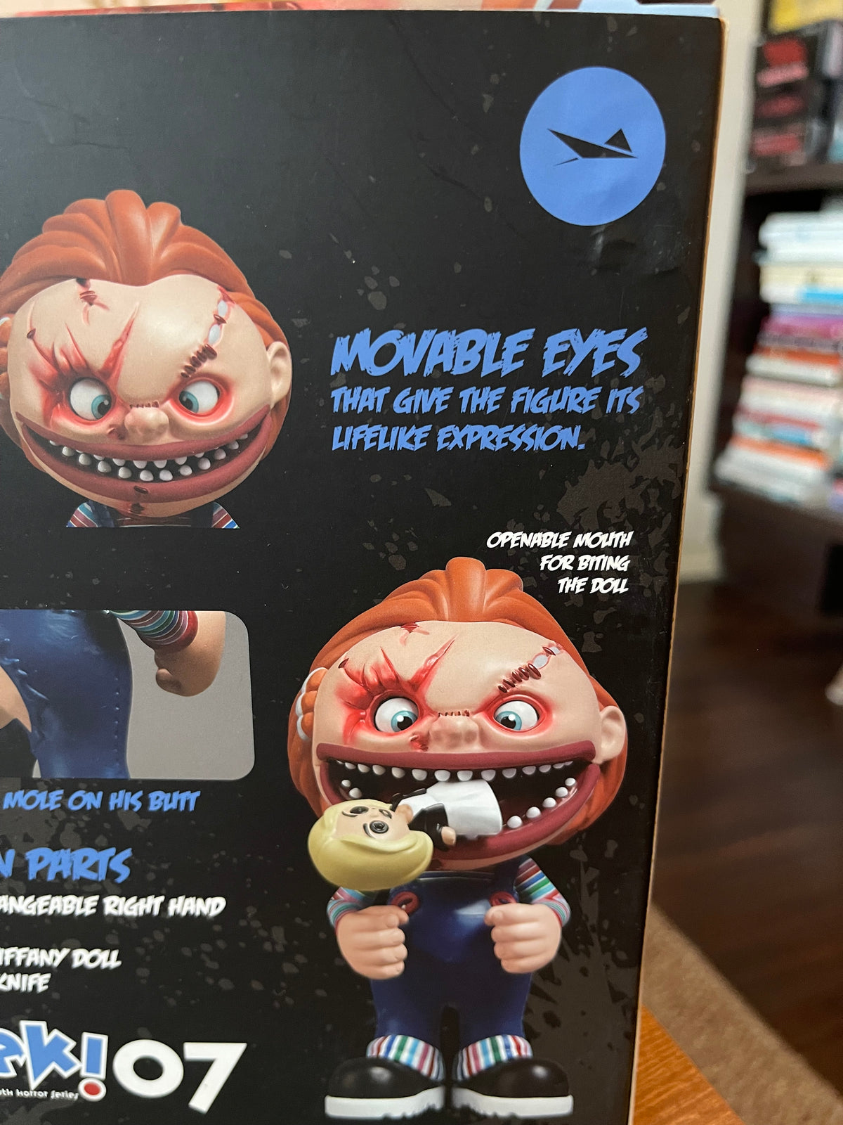 Chucky "Wanna Play?" figura coleccionable Big Mouth