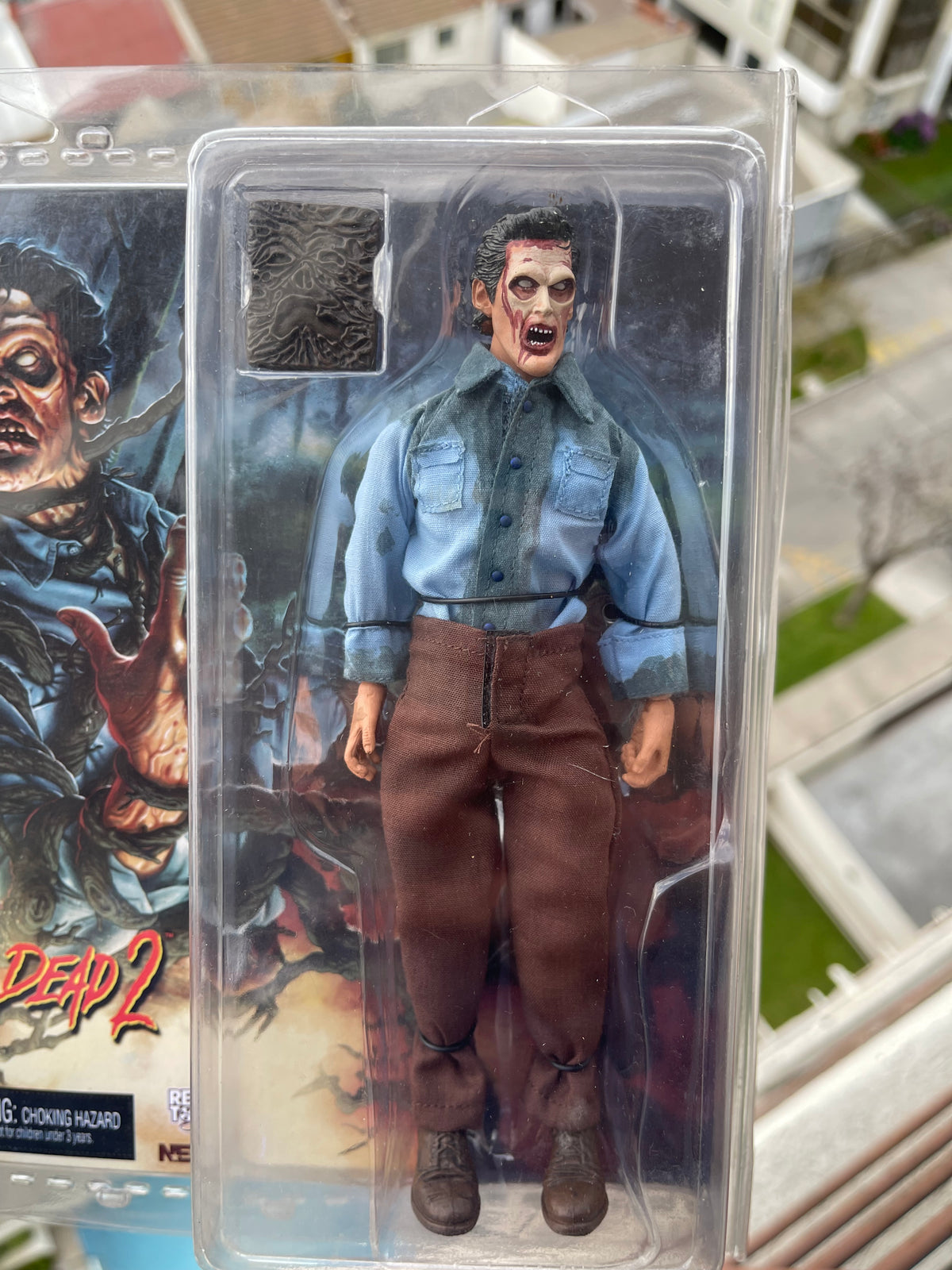 🧟‍♂️🩸 DEADITE ASH – EVIL DEAD 2 – NECA RETRO CLOTH 🩸🧟‍♂️