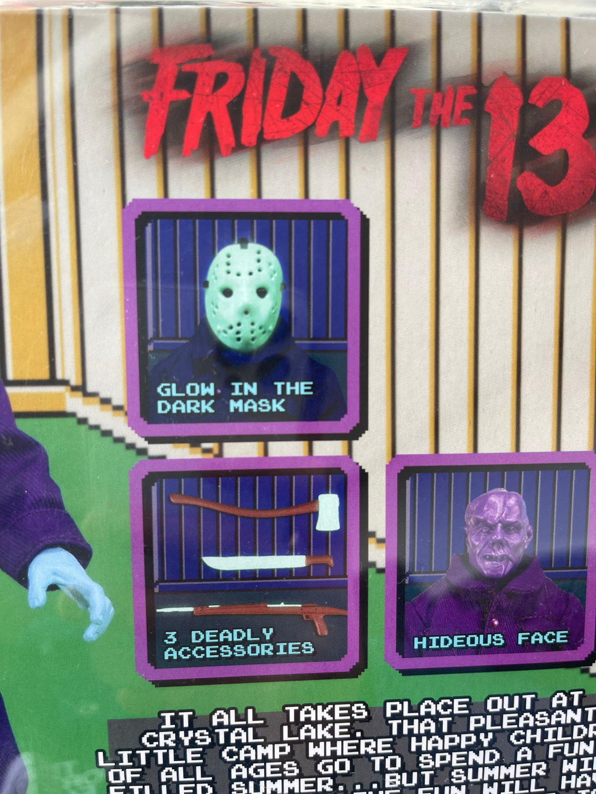 🎮💀 JASON VOORHEES NES 8-BIT GLOW-IN-THE-DARK 💀🎮 SDCC 2013 EXCLUSIVE