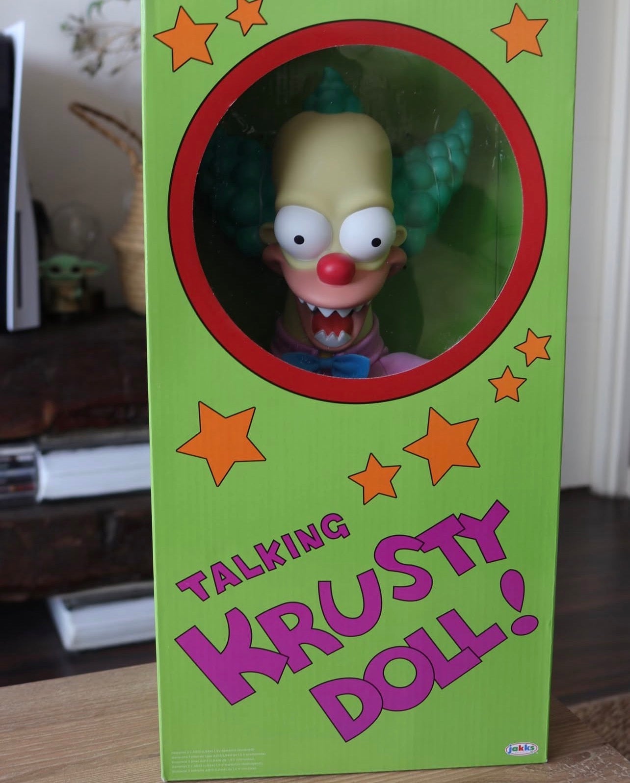 The Simpsons  Talking Krusty 16 Pulgadas + Krusty PLAYMATES JAKKS Pacific