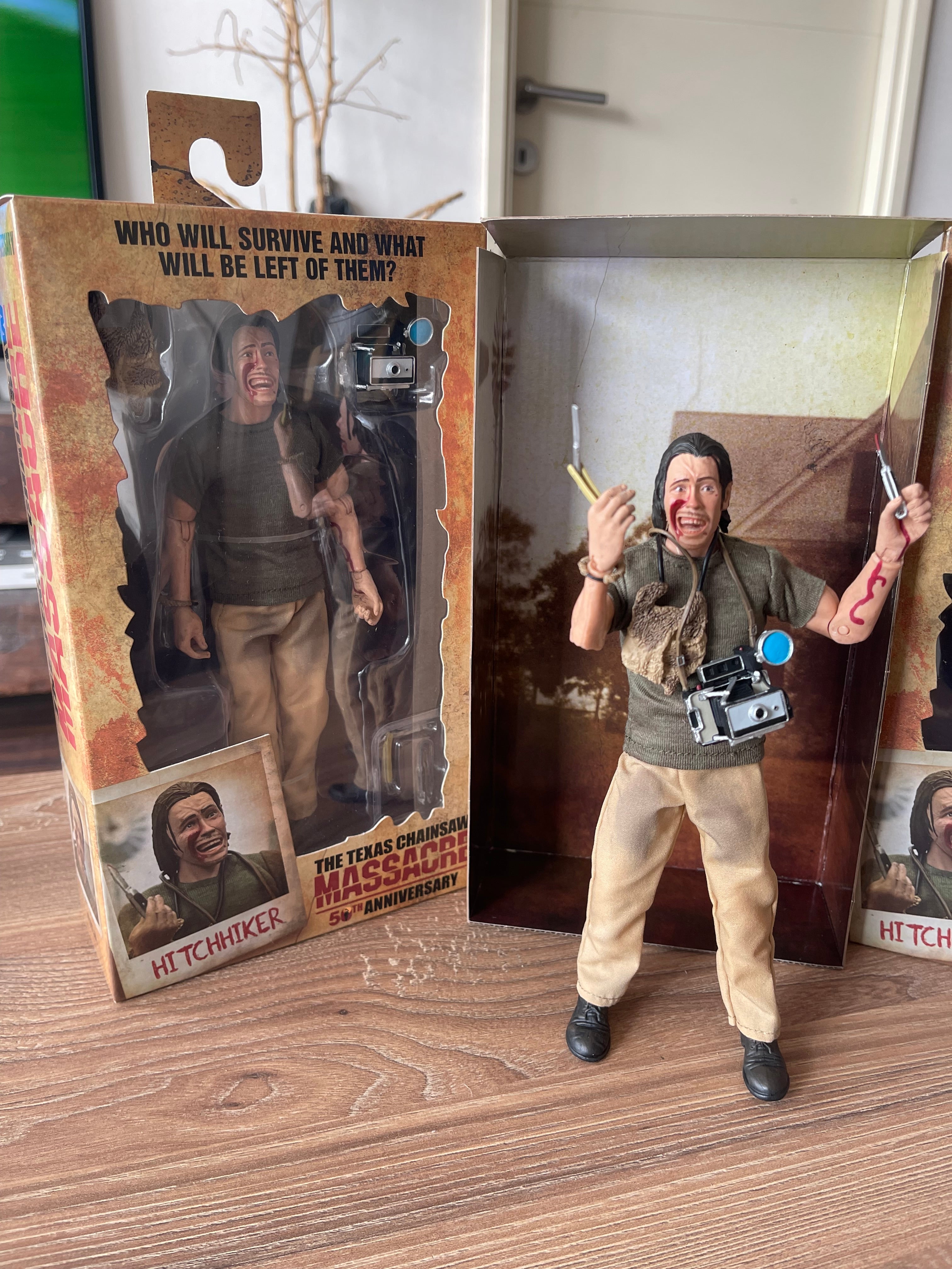 The Hitchhiker The Texas Chainsaw Massacre Neca Retro Cloth